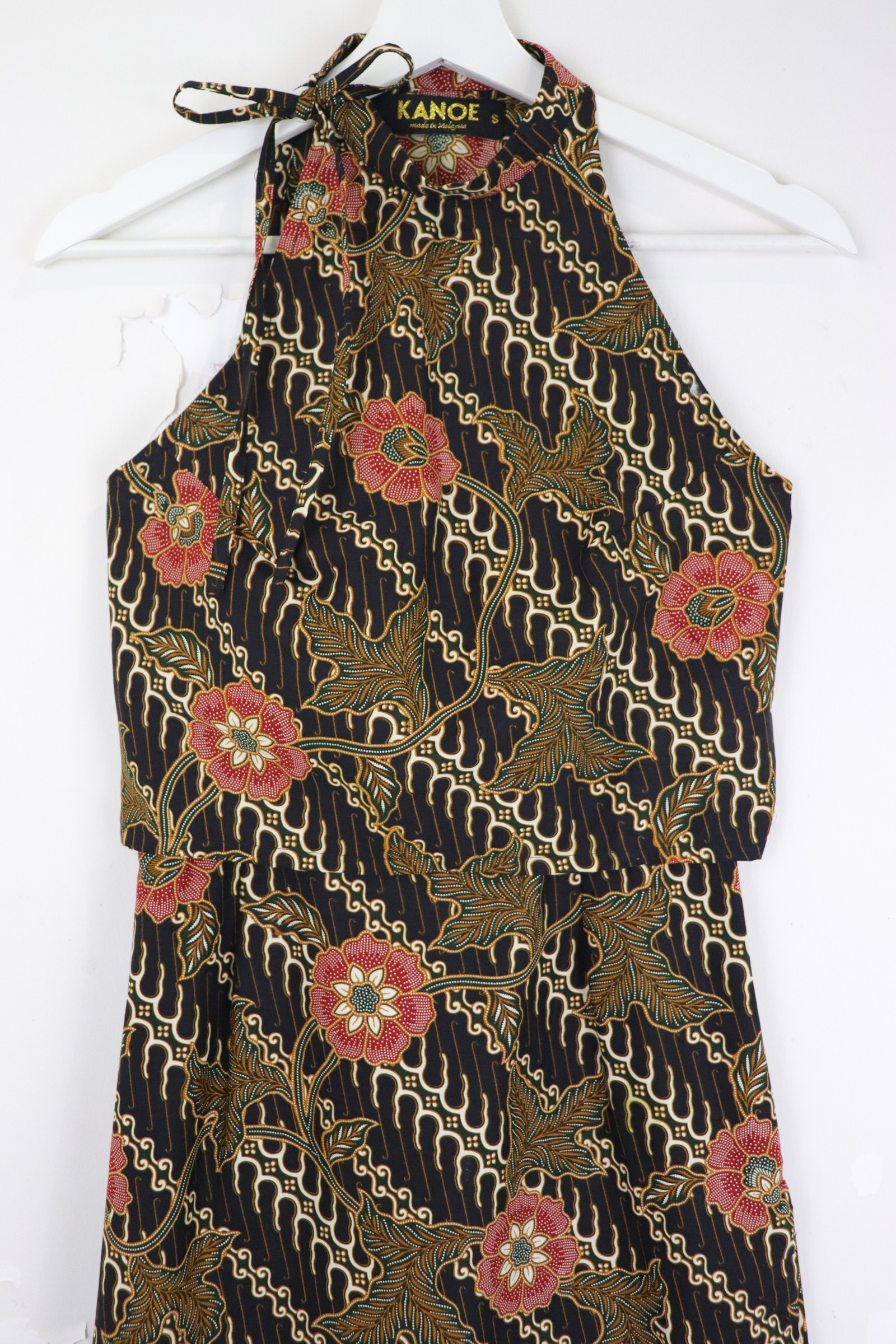 Side Tie Batik Set - Moonflower [ S ]