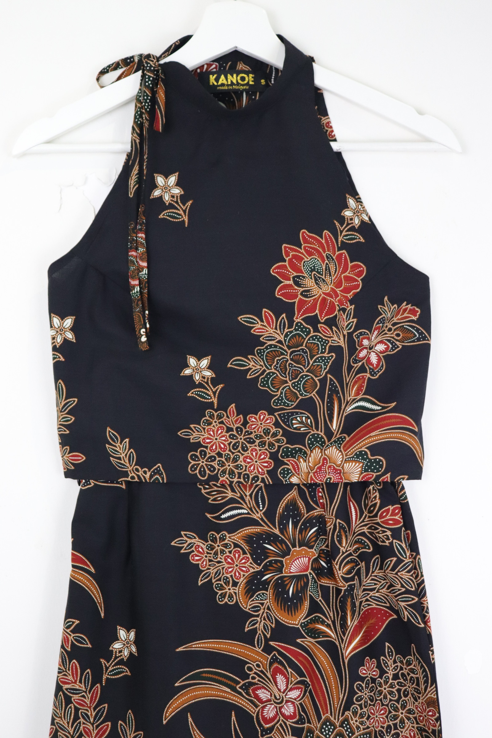 Side Tie Batik Set - Noiré