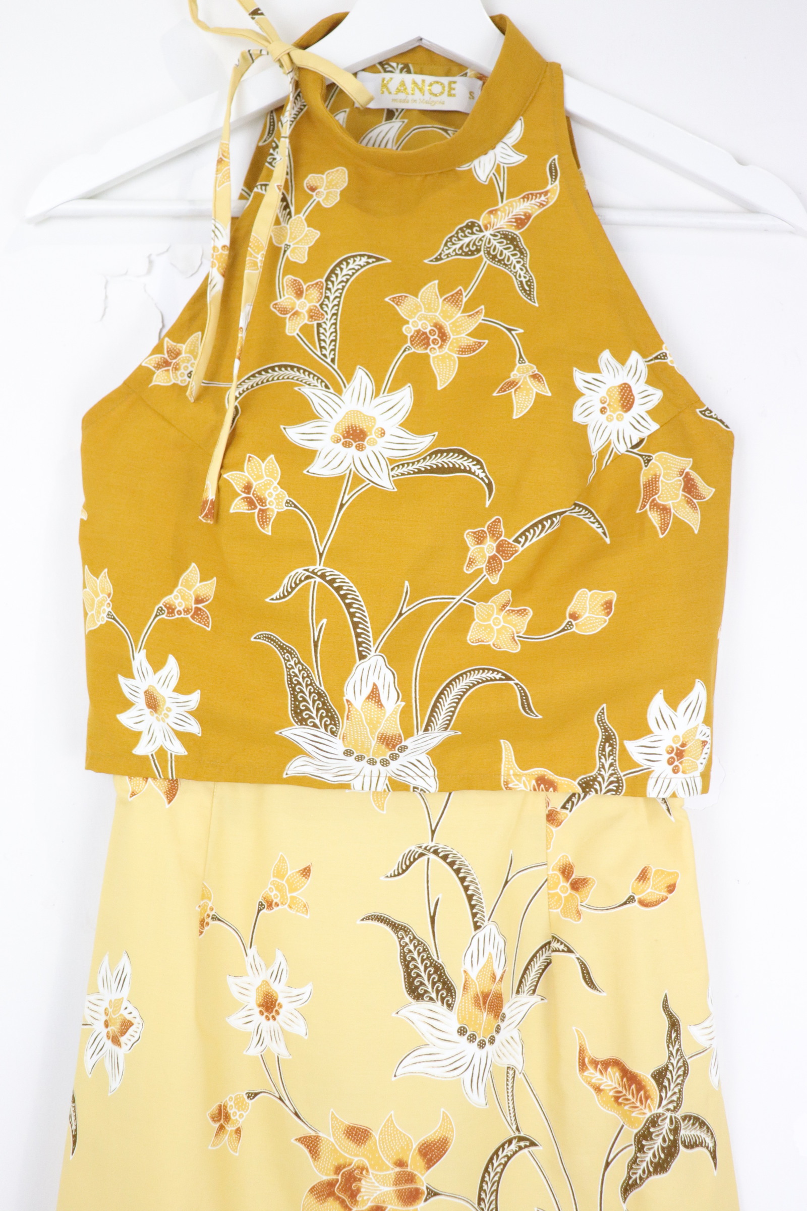 Side Tie Batik Set - Daisy