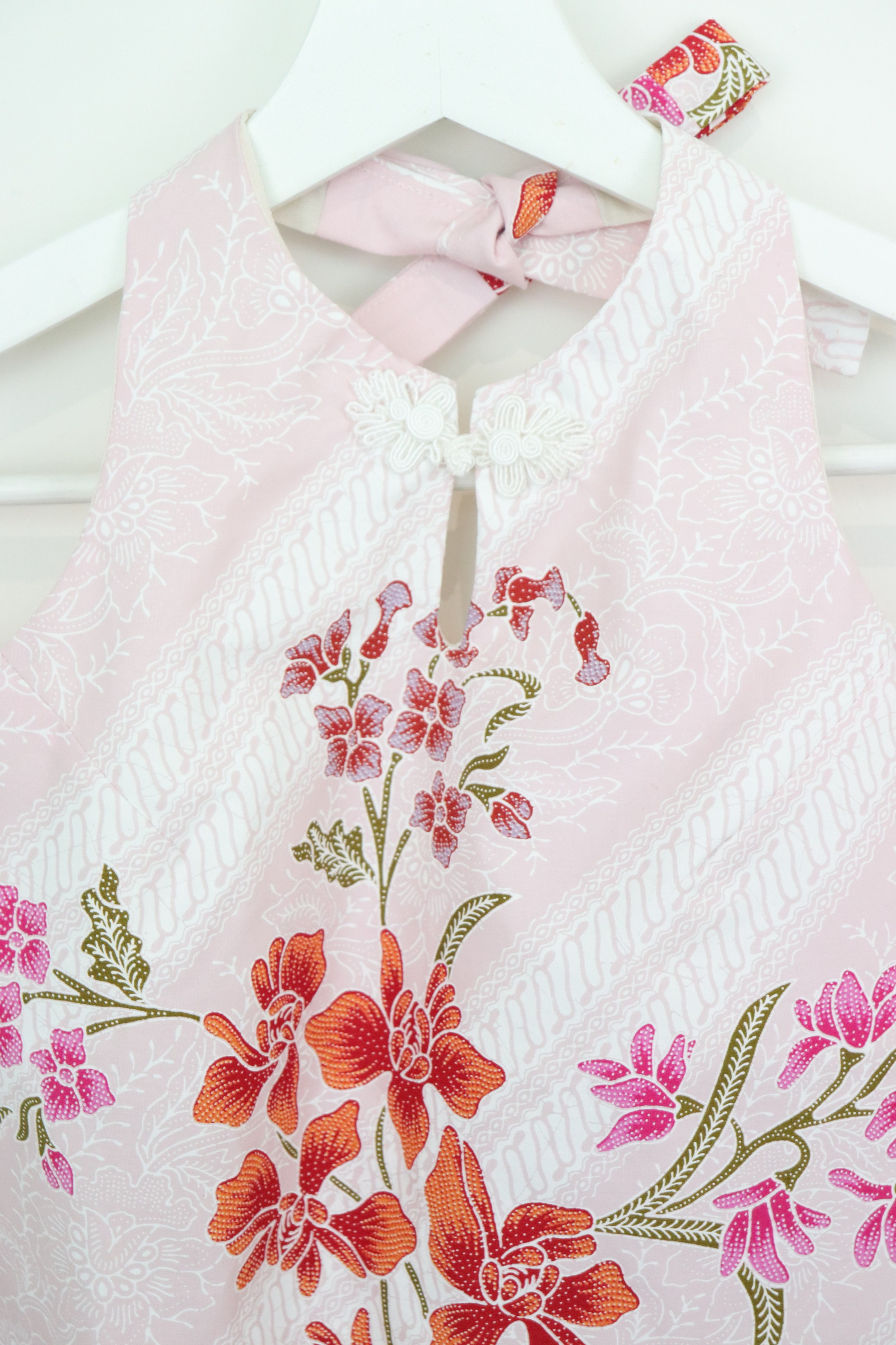 C.C. Halter Lace Batik Top - Liliora [ M ]