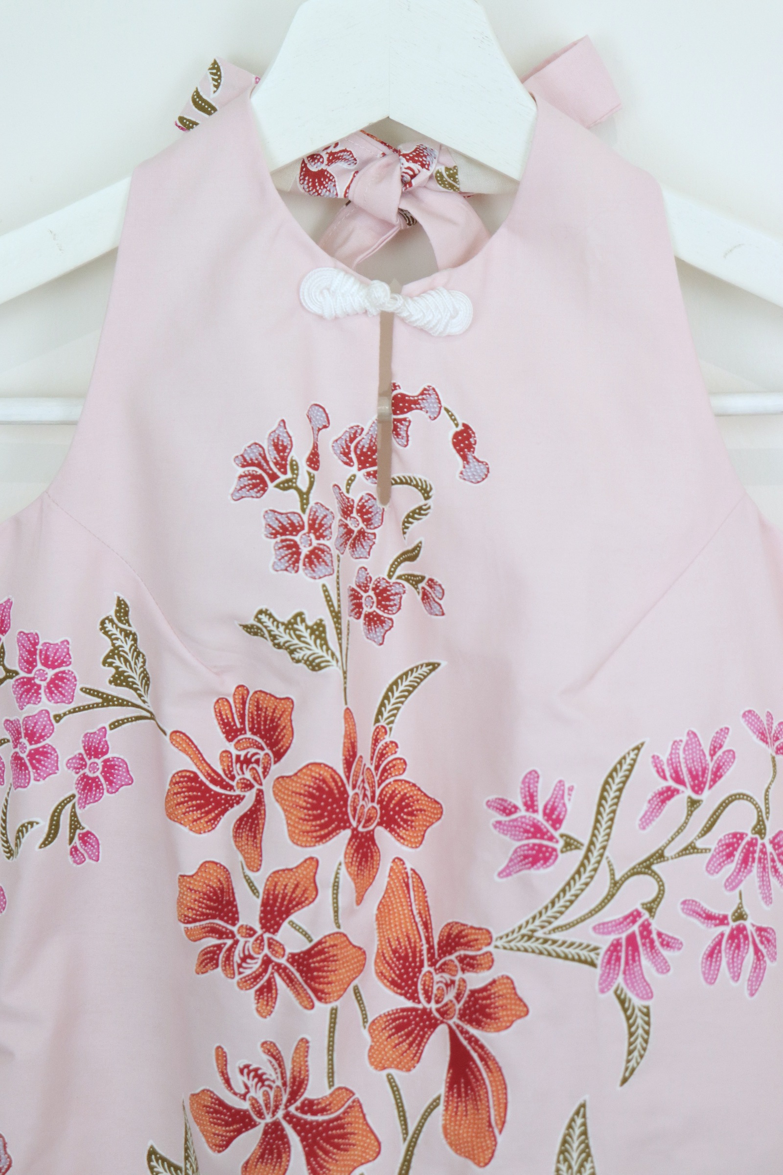 C.C. Halter Lace Batik Top - Tulips [ S ]