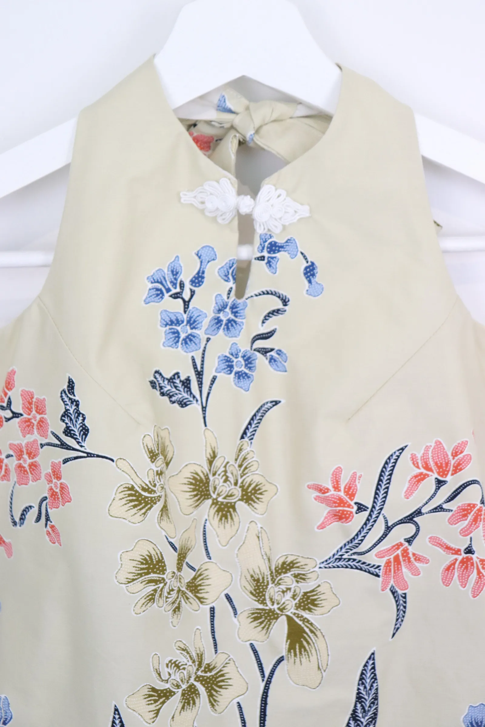 C.C. Halter Lace Batik Top - Althea [ M ]