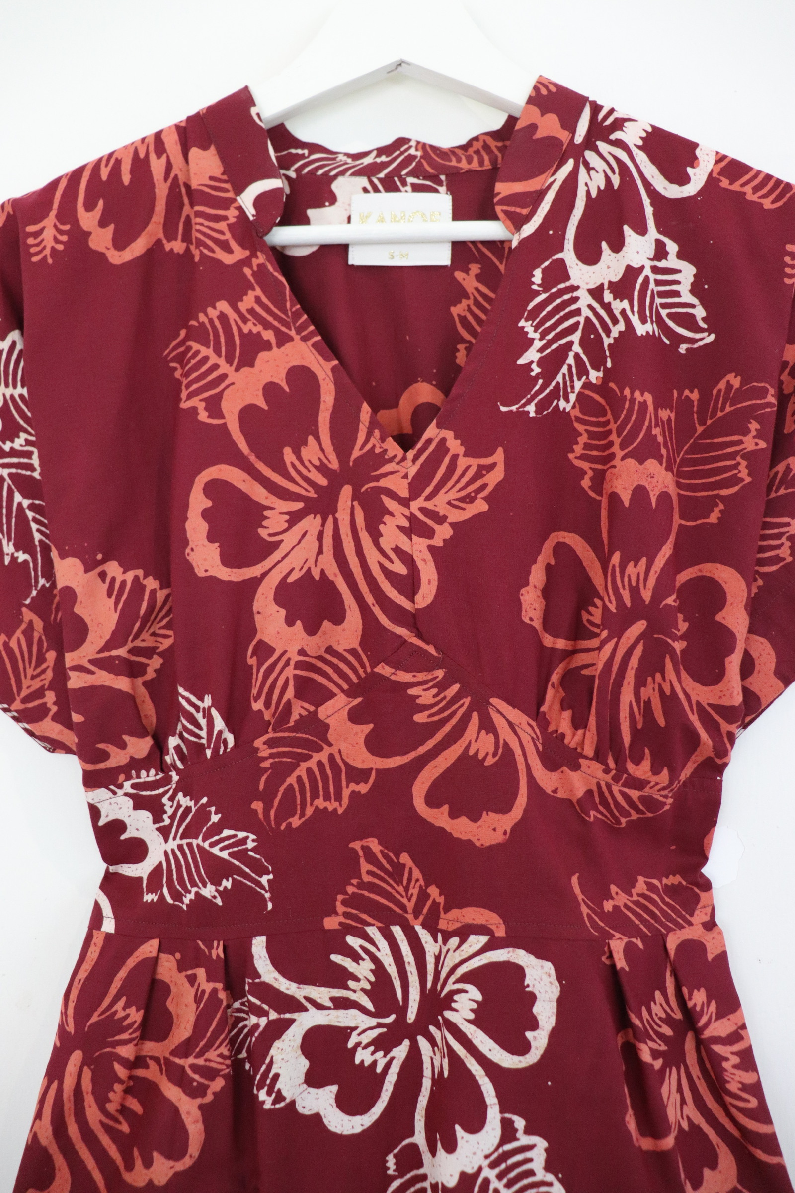 Kimono Wrap Dress 0.2 [ Handmade ] - Hibiscus [ S-M ] 