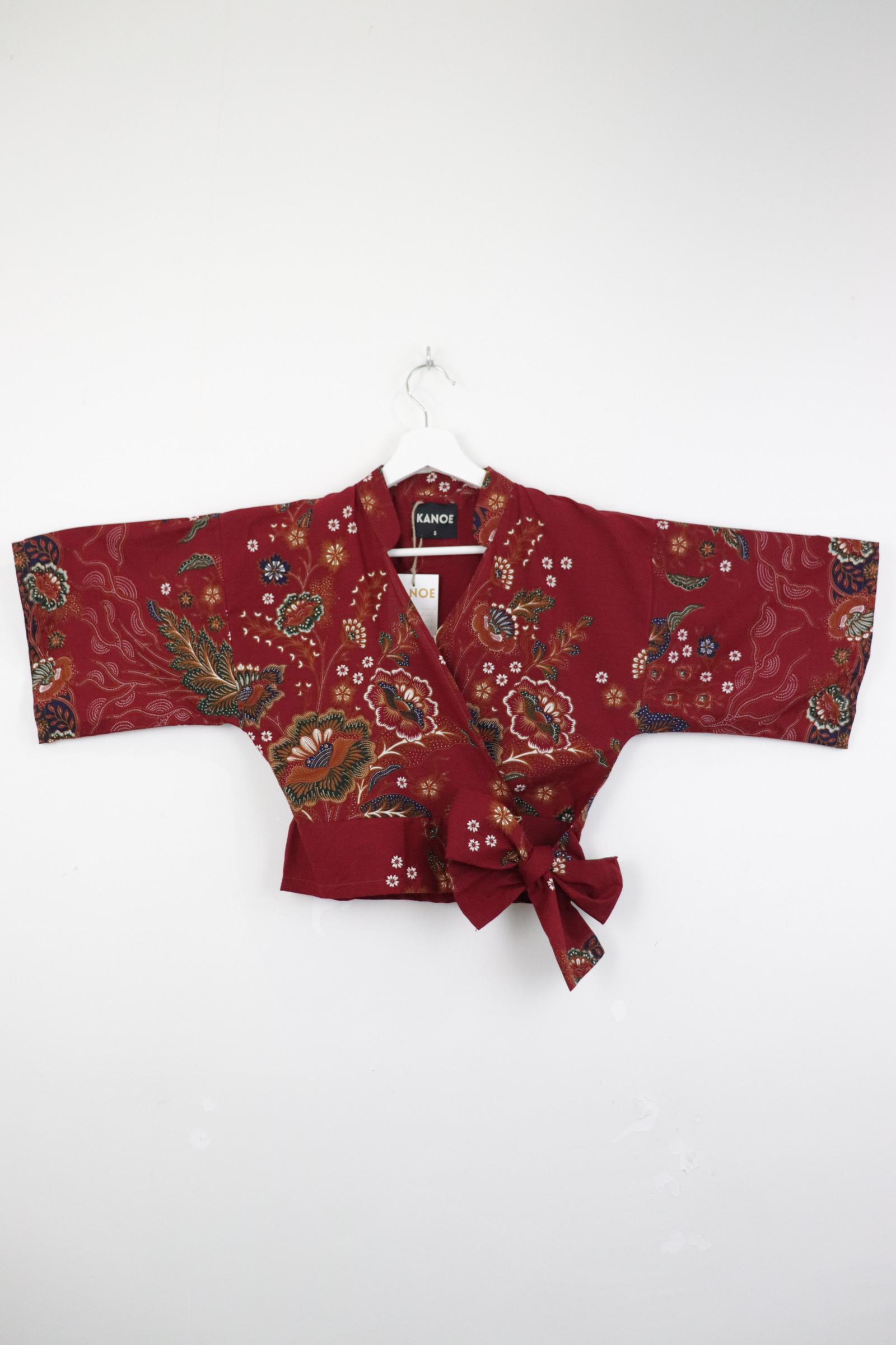 Kimono Wrap Top - Amour Cherry