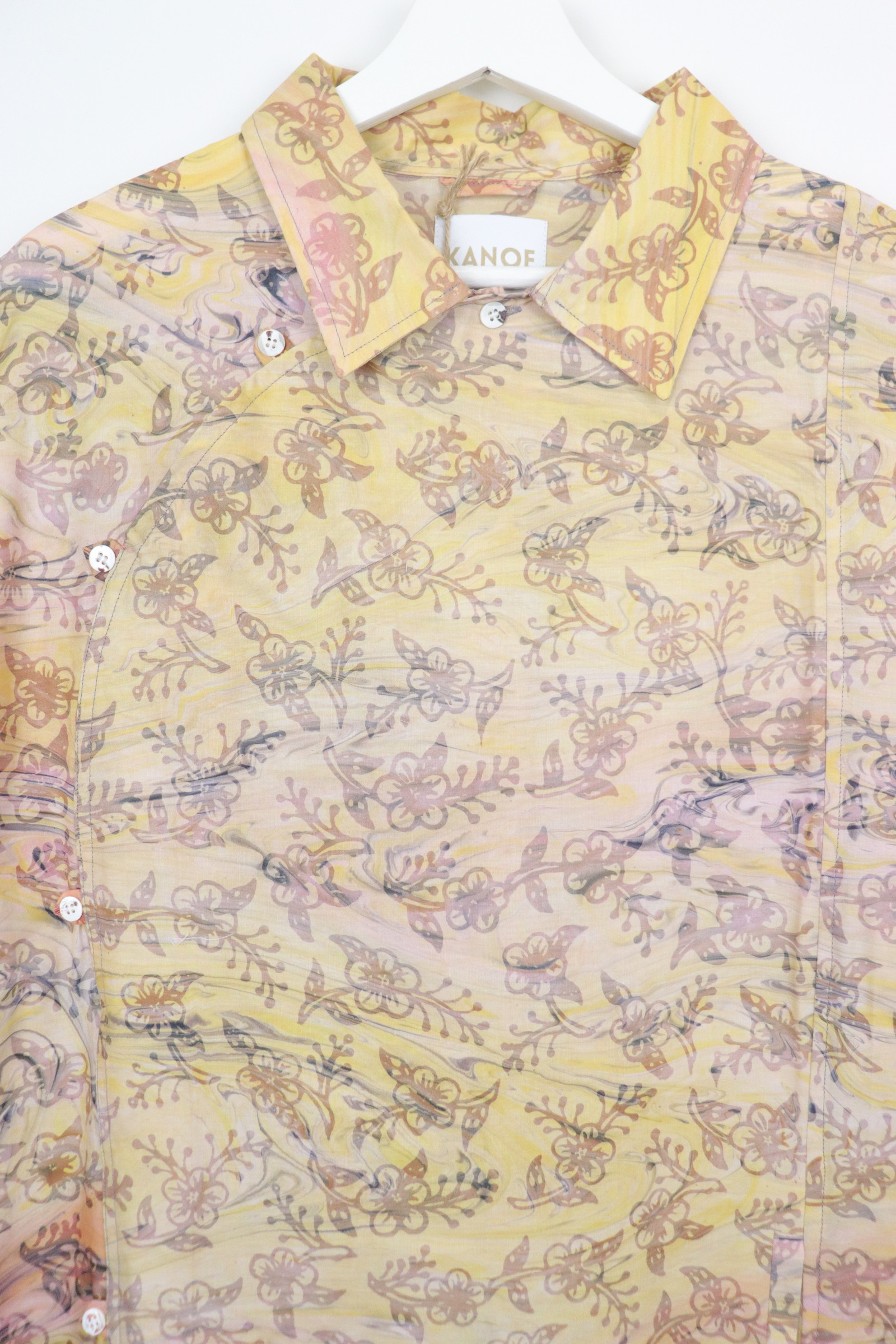 Modern Samfu Shirt - Lumen [ Handmade Batik ] [ L-XL ]