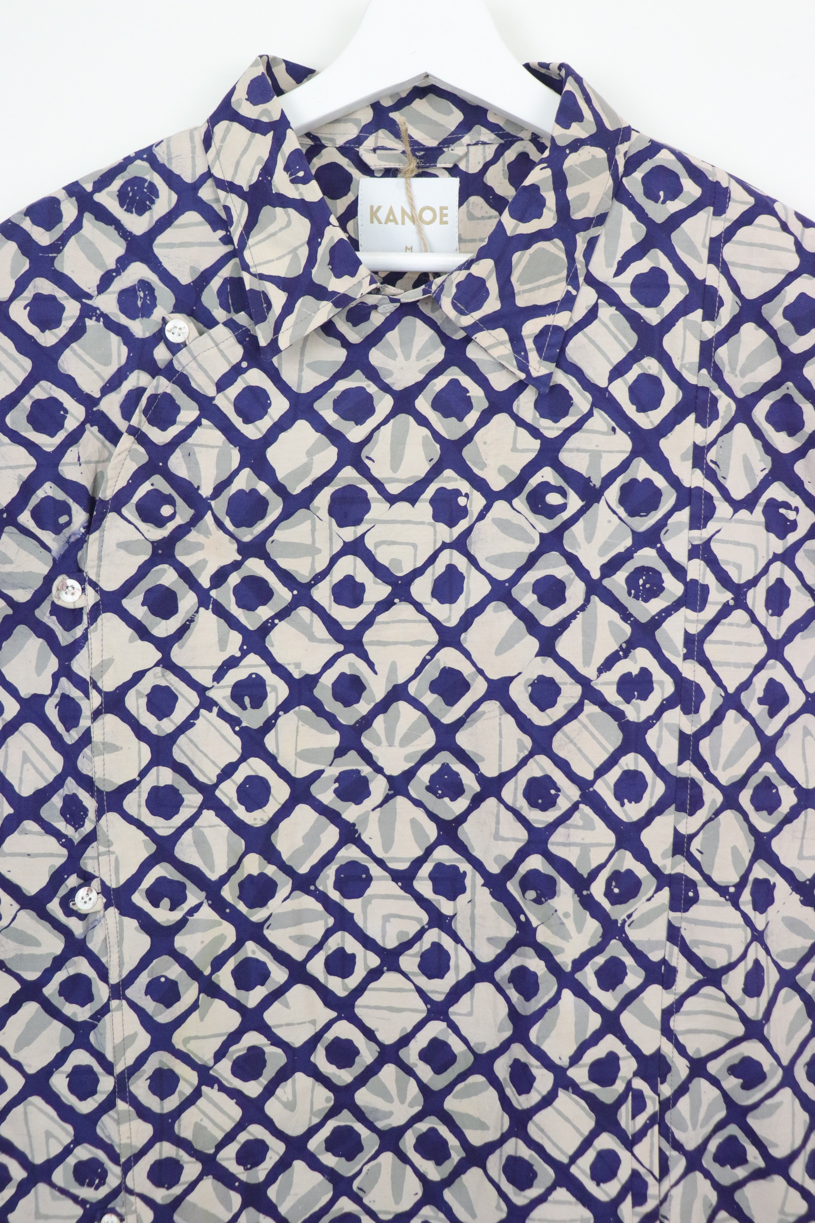 Modern Samfu Shirt - Vincent [ Handmade Batik ] 