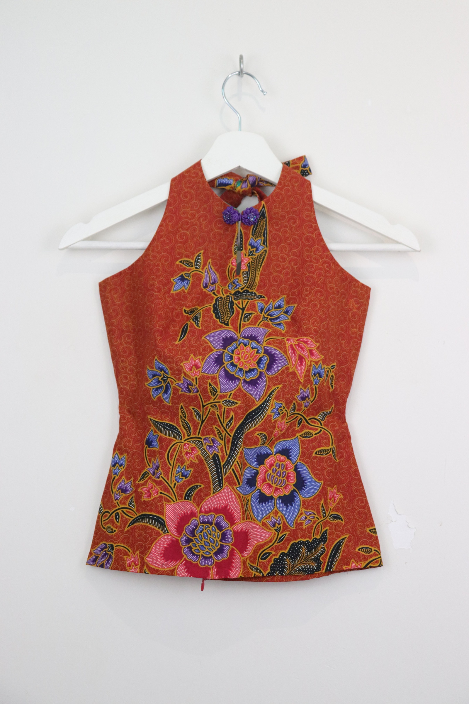 C.C. Halter Batik Top - Amber Grace [ XS ] 