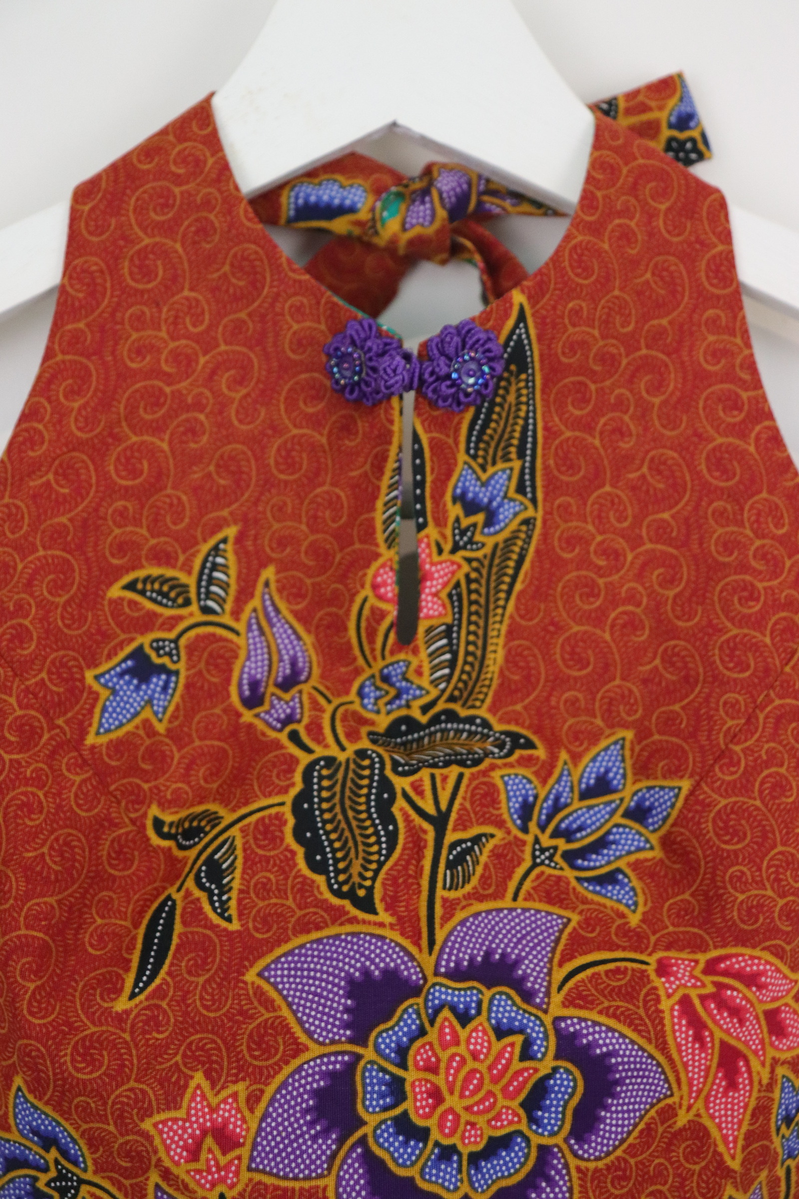 C.C. Halter Batik Top - Amber Grace [ XS ] 