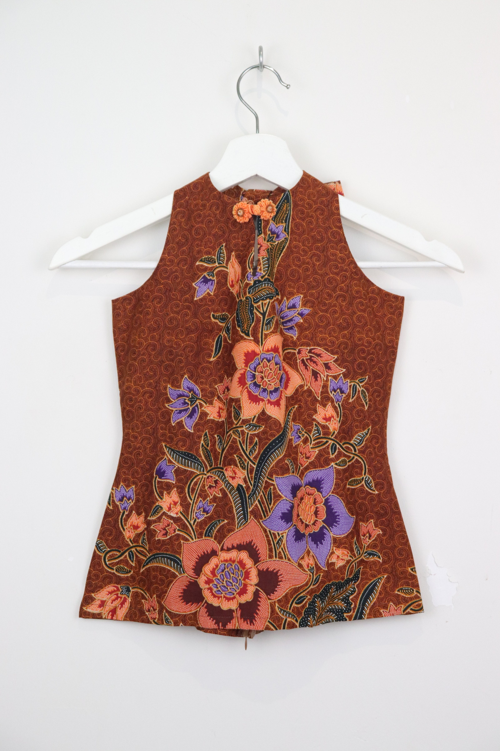 C.C. Halter Batik Top - Marigold Bliss [ XS ] 