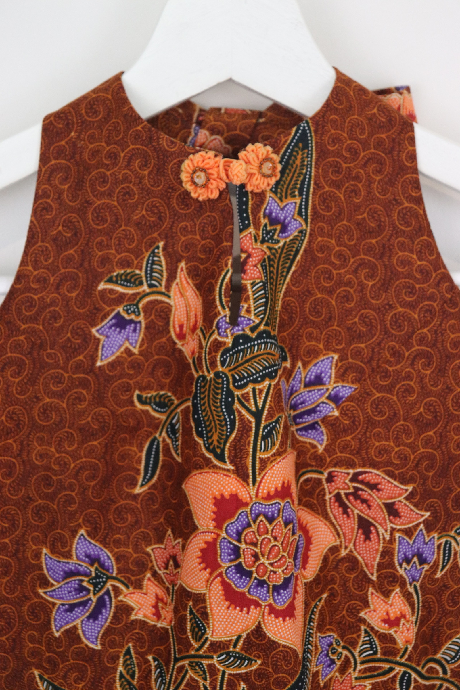 C.C. Halter Batik Top - Marigold Bliss [ XS ] 