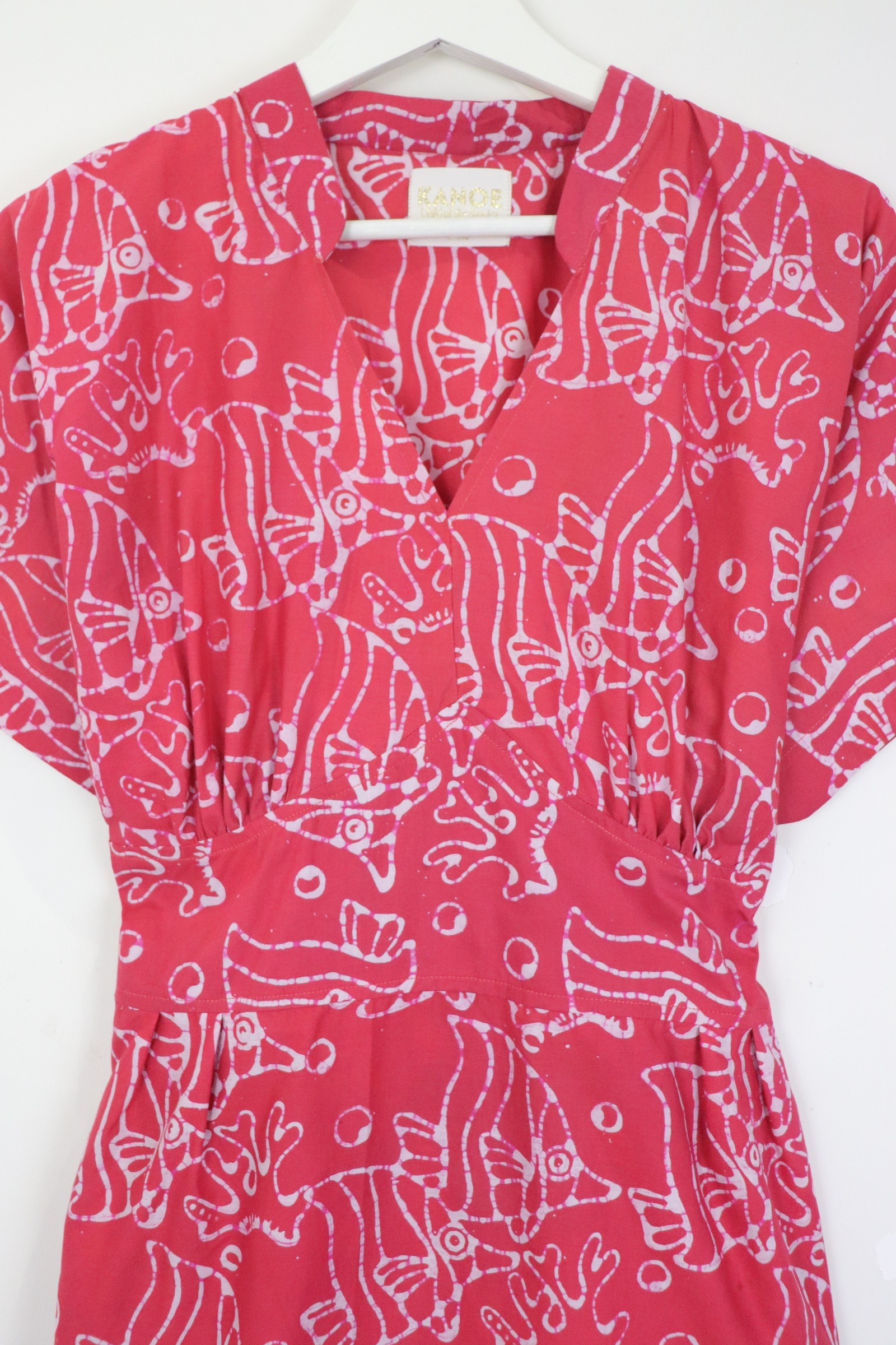 Kimono Wrap Dress 0.2 [ Handmade ] - Coral Blush [ L-XL ] 