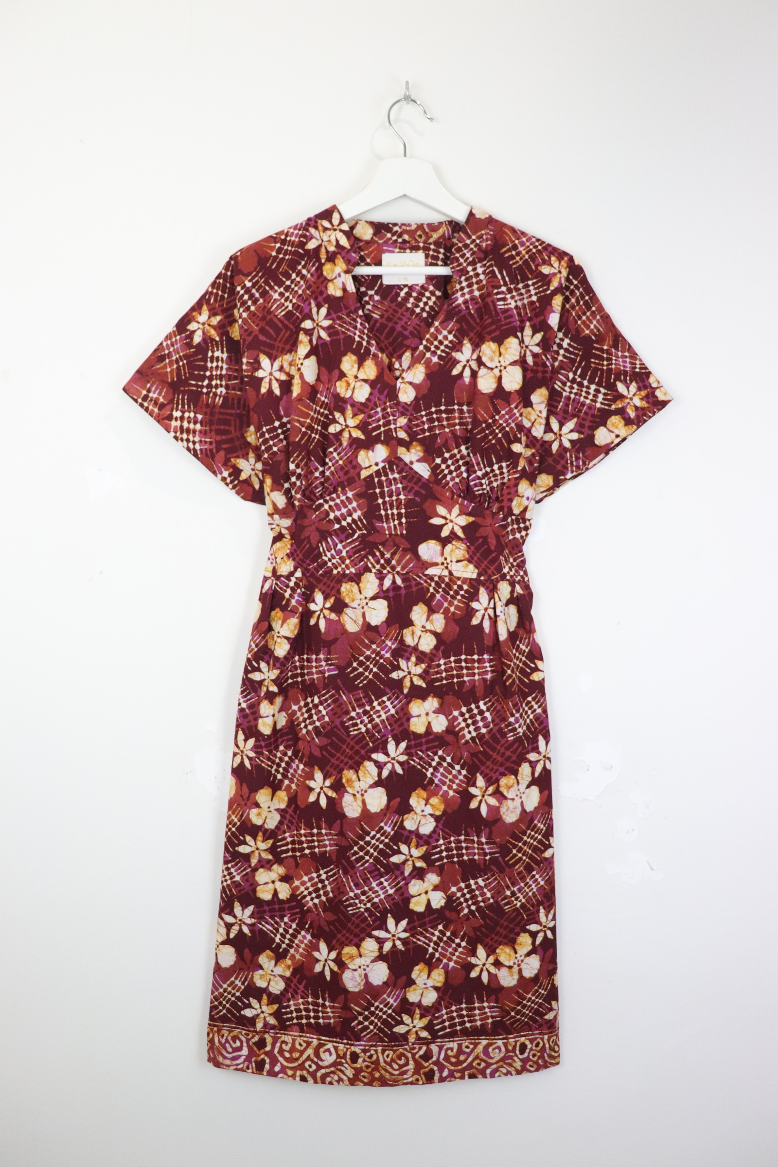 Kimono Wrap Dress 0.2 [ Handmade ] - Rouge Bloome [ L-XL ] 
