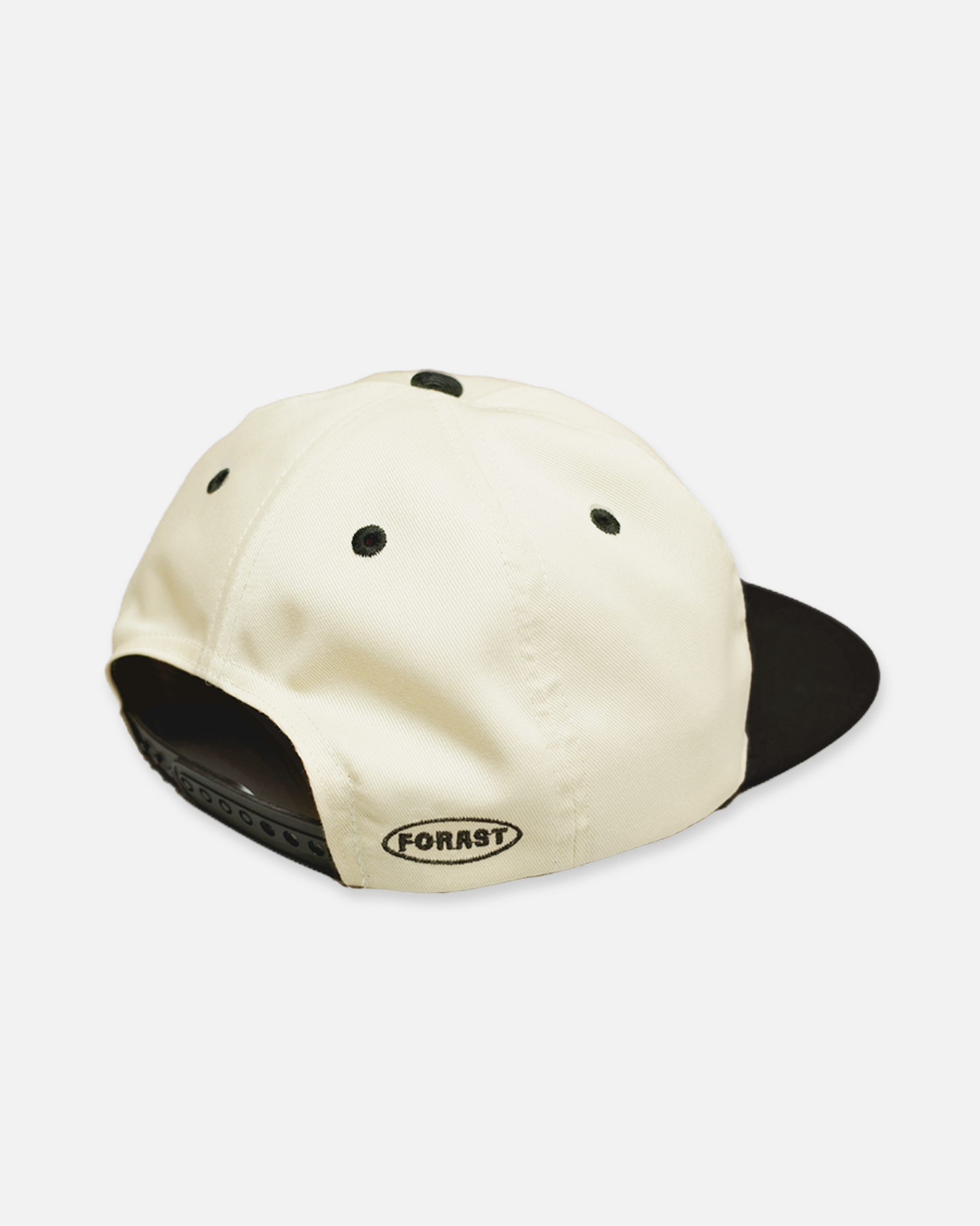 FRS TEAM LOGO | Baseball Snapback Hat 米白