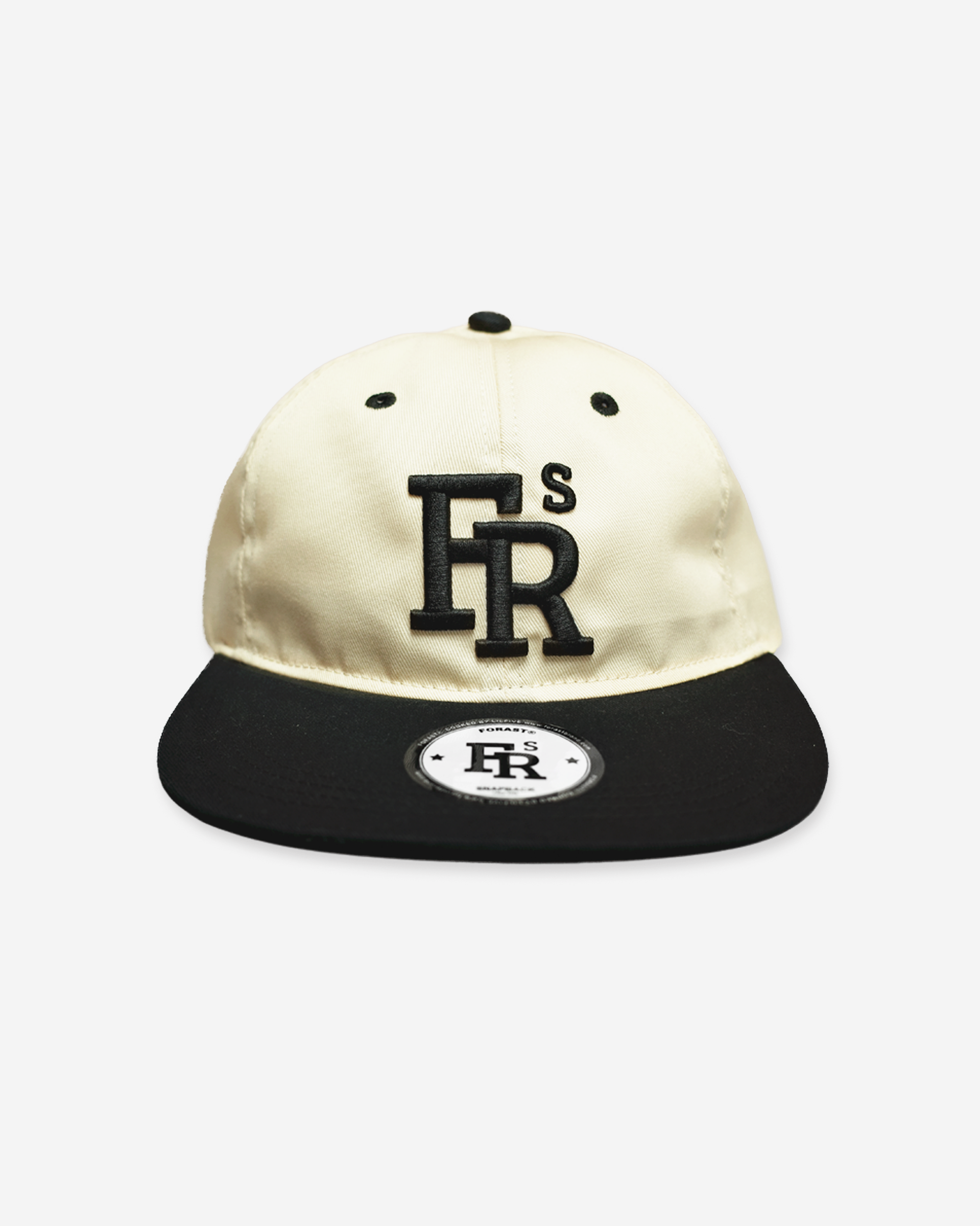 FRS TEAM LOGO | Baseball Snapback Hat 米白