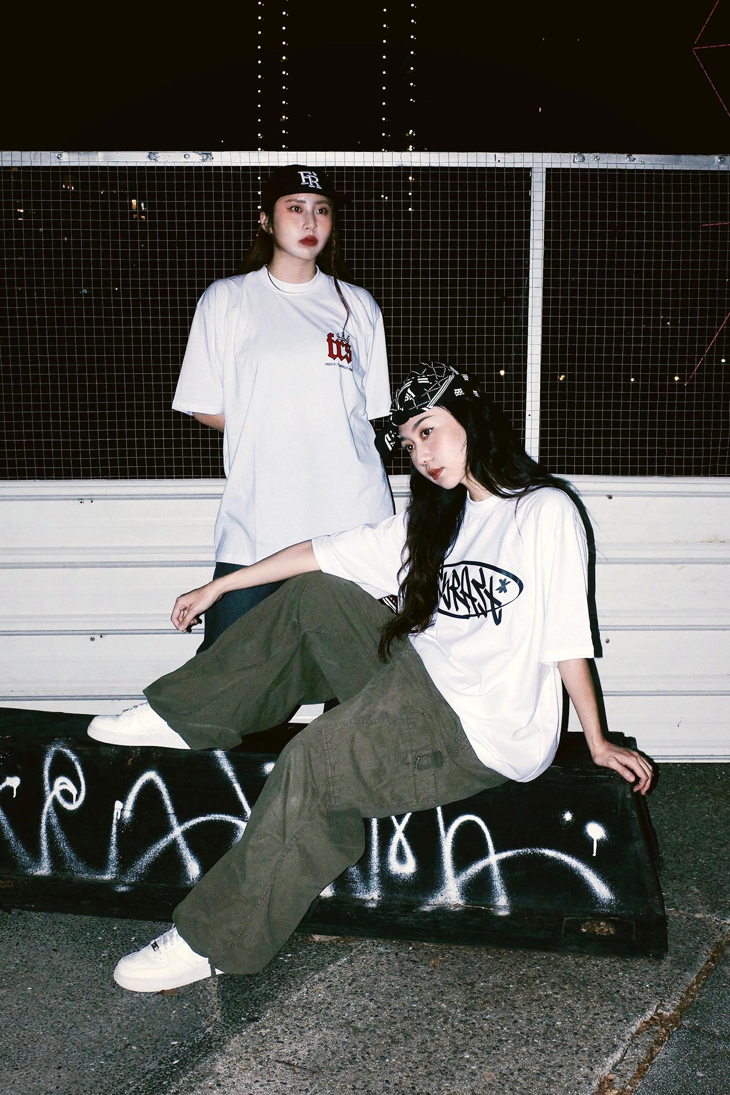 SCRATCH｜ T-Shirt 白