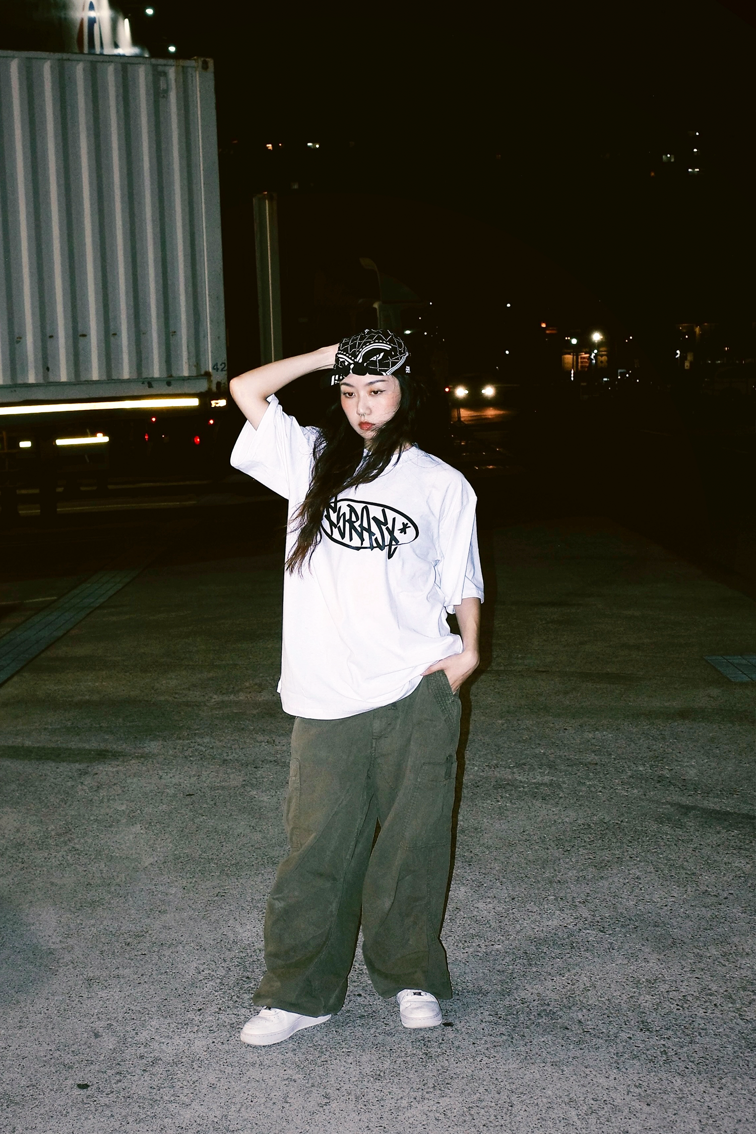 SCRATCH｜ T-Shirt 白