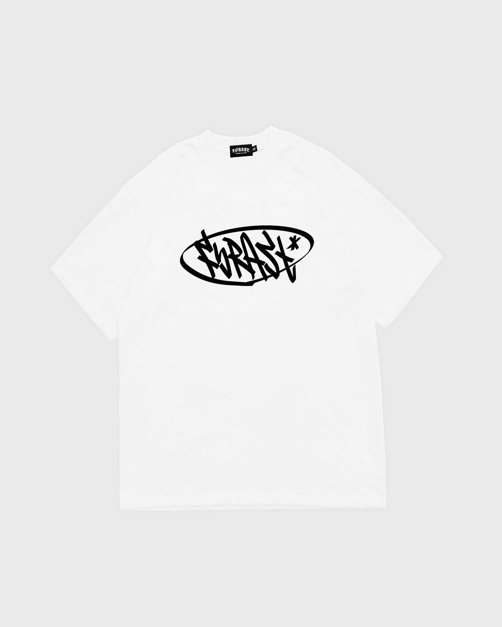 SCRATCHING｜ T-Shirt 白