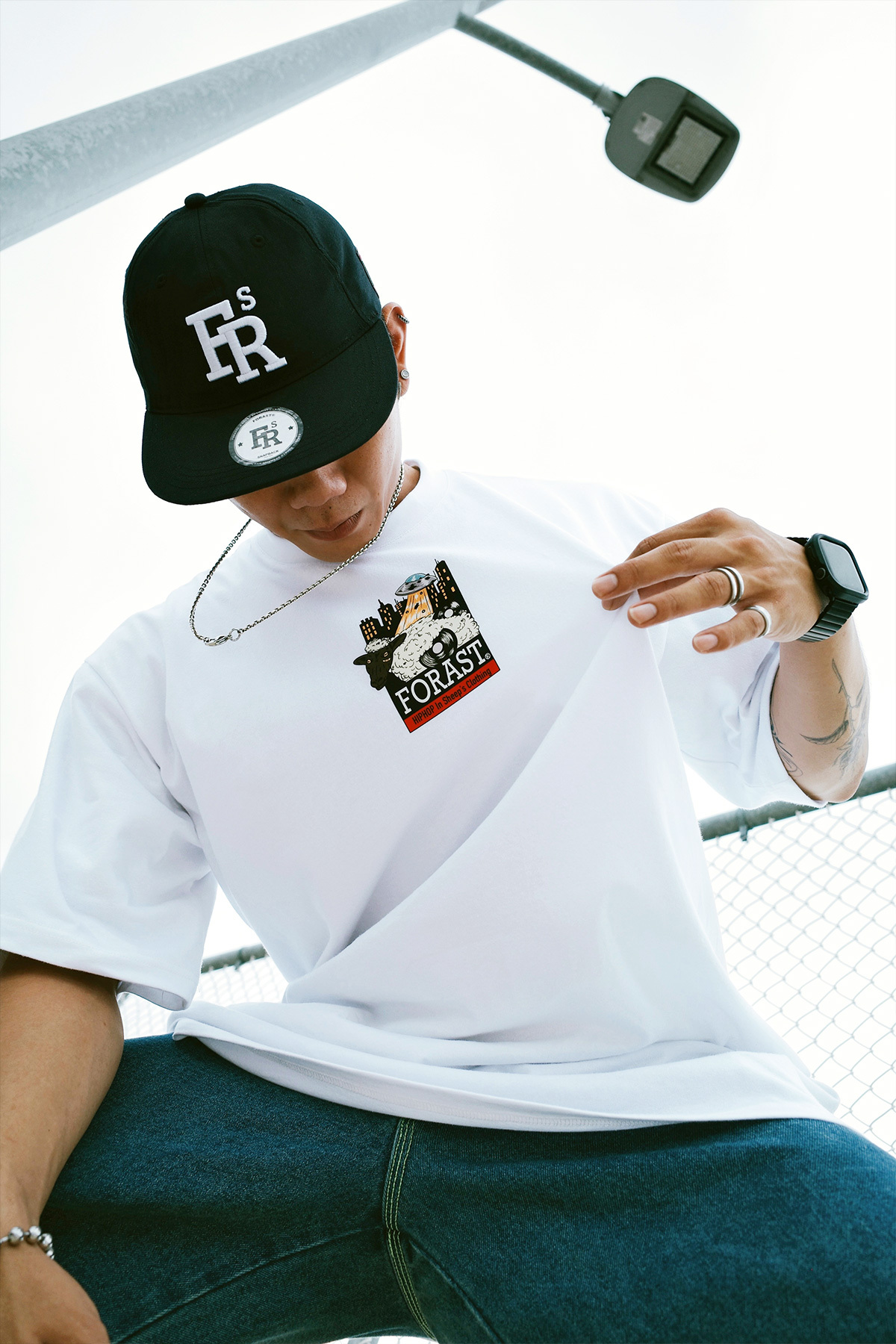 HIPHOP In Sheep's Clothing |  T-Shirt 白