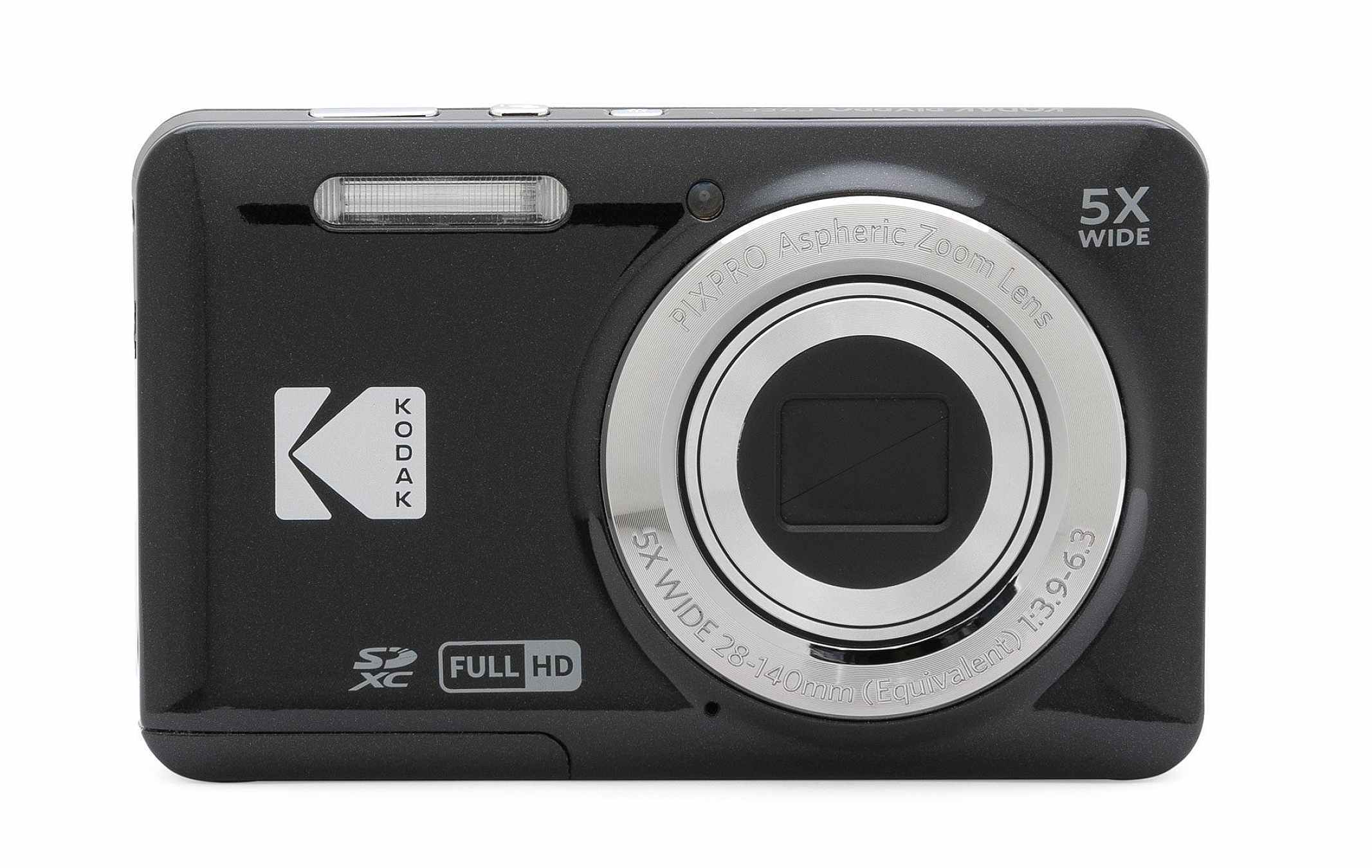 KODAK-PIXPRO-FZ55-Digital-Camera-black-front