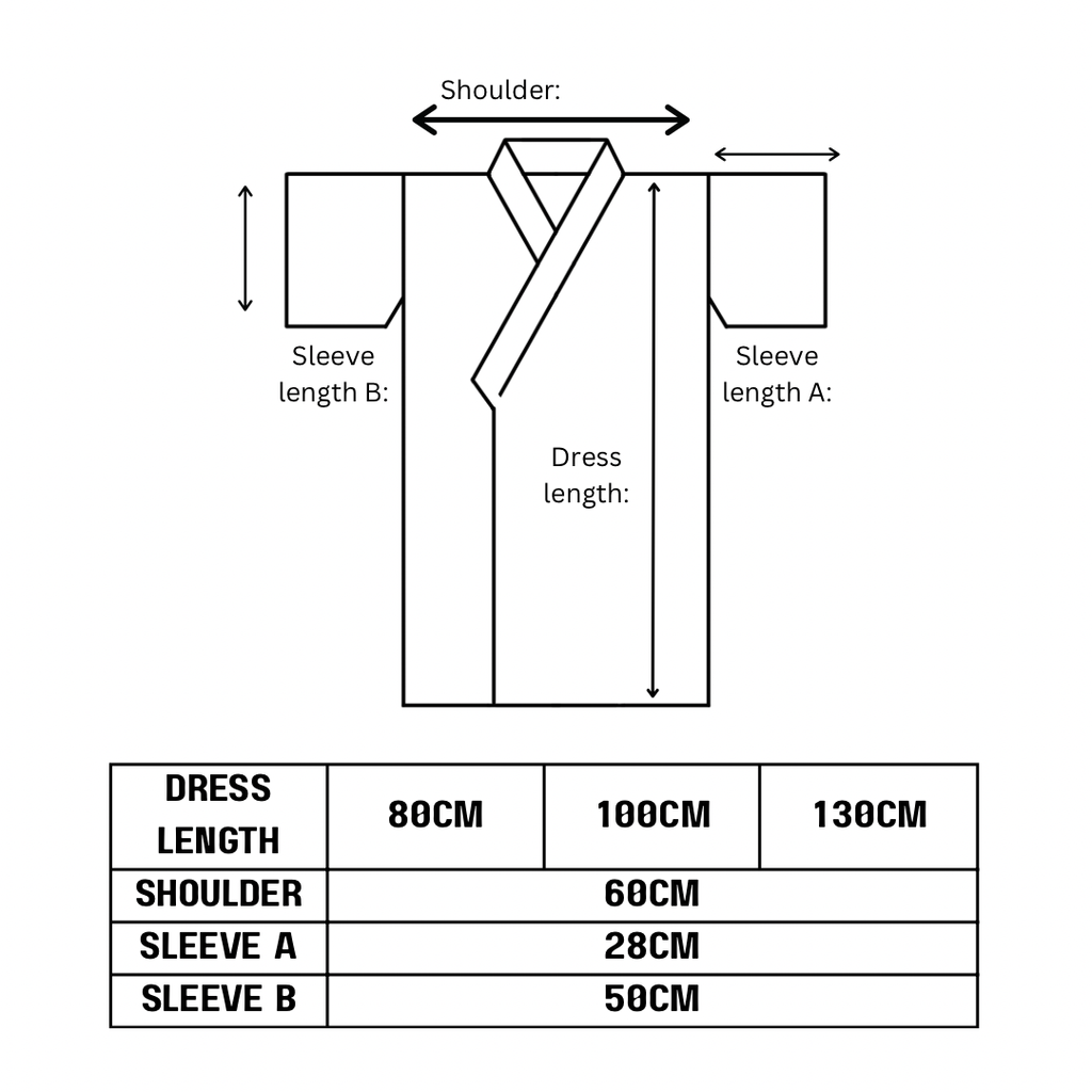 How to find men kimono size? - 4
