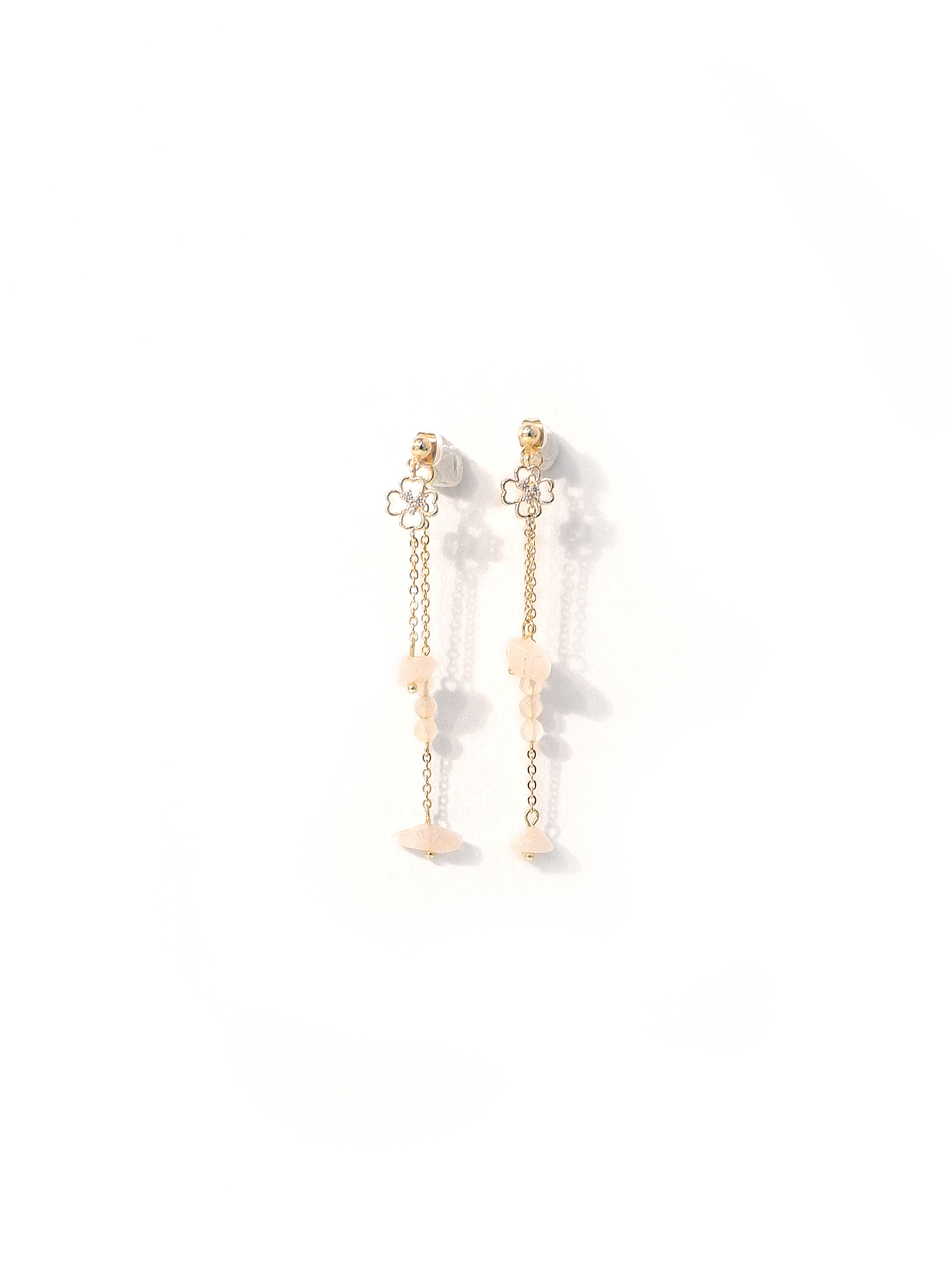 Rose Stone Earring - 4-101-3036