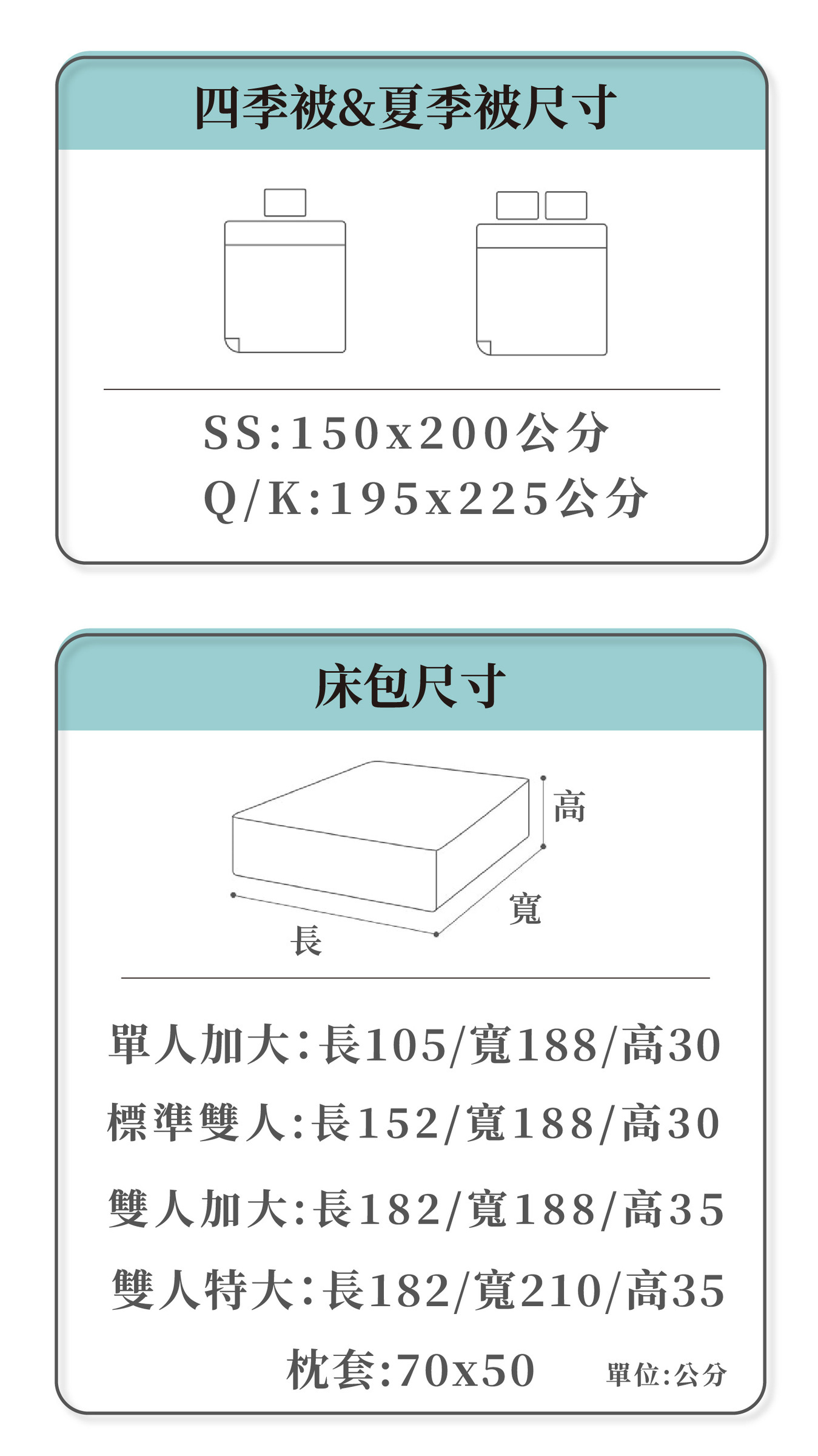 床尺寸