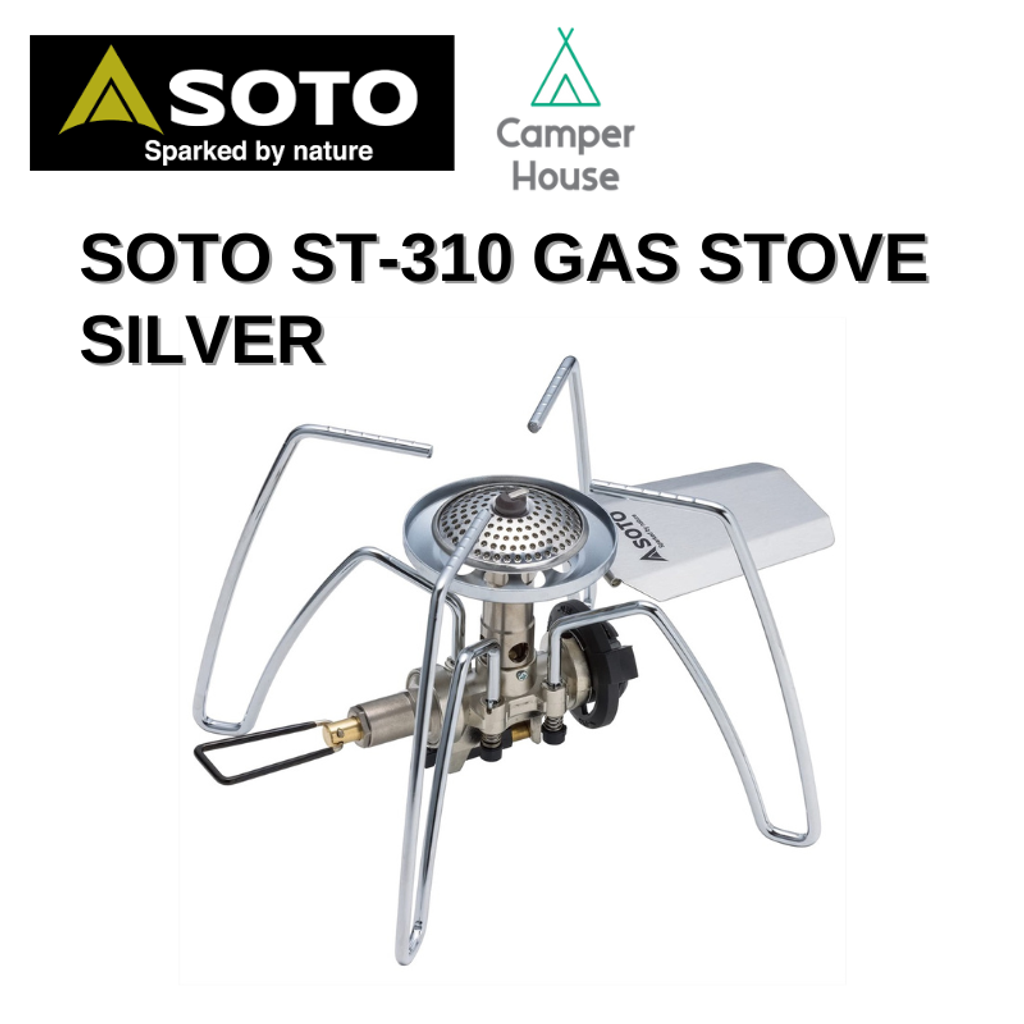 SOTO ST-310 Regulator Stove Gas : : Sports & Outdoors