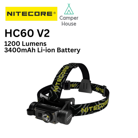 HC60 V2 1200 Lumens 3400mAh Li-ion Battery