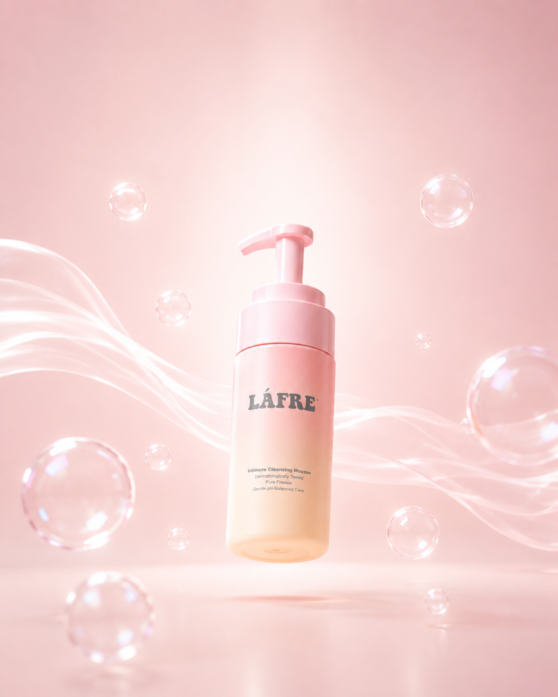 LAFRE Intimate Cleansing Mousse bottle