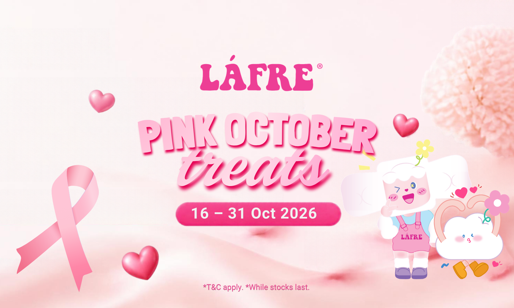 Pink October Treats | Lafre Official Store