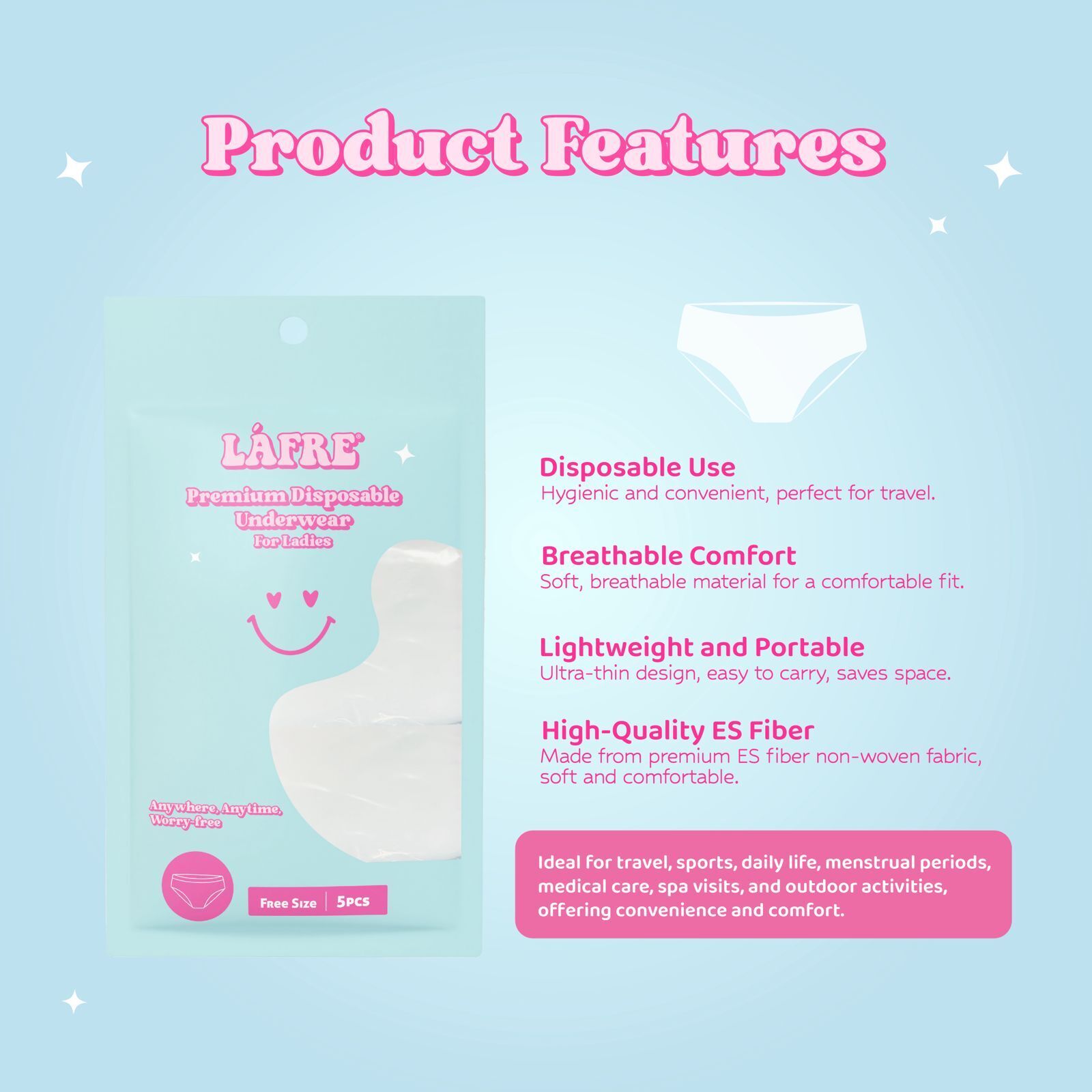 Premium Disposable Underwear_Product Features