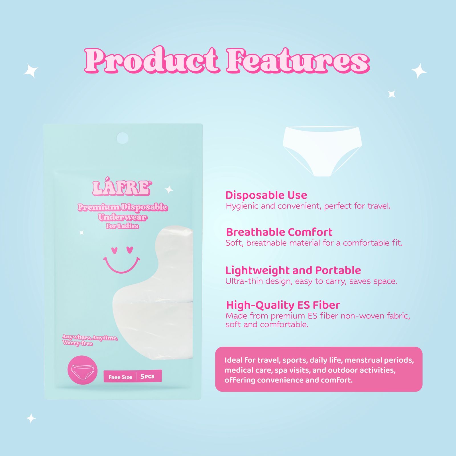 Premium Disposable Underwear_Product Features