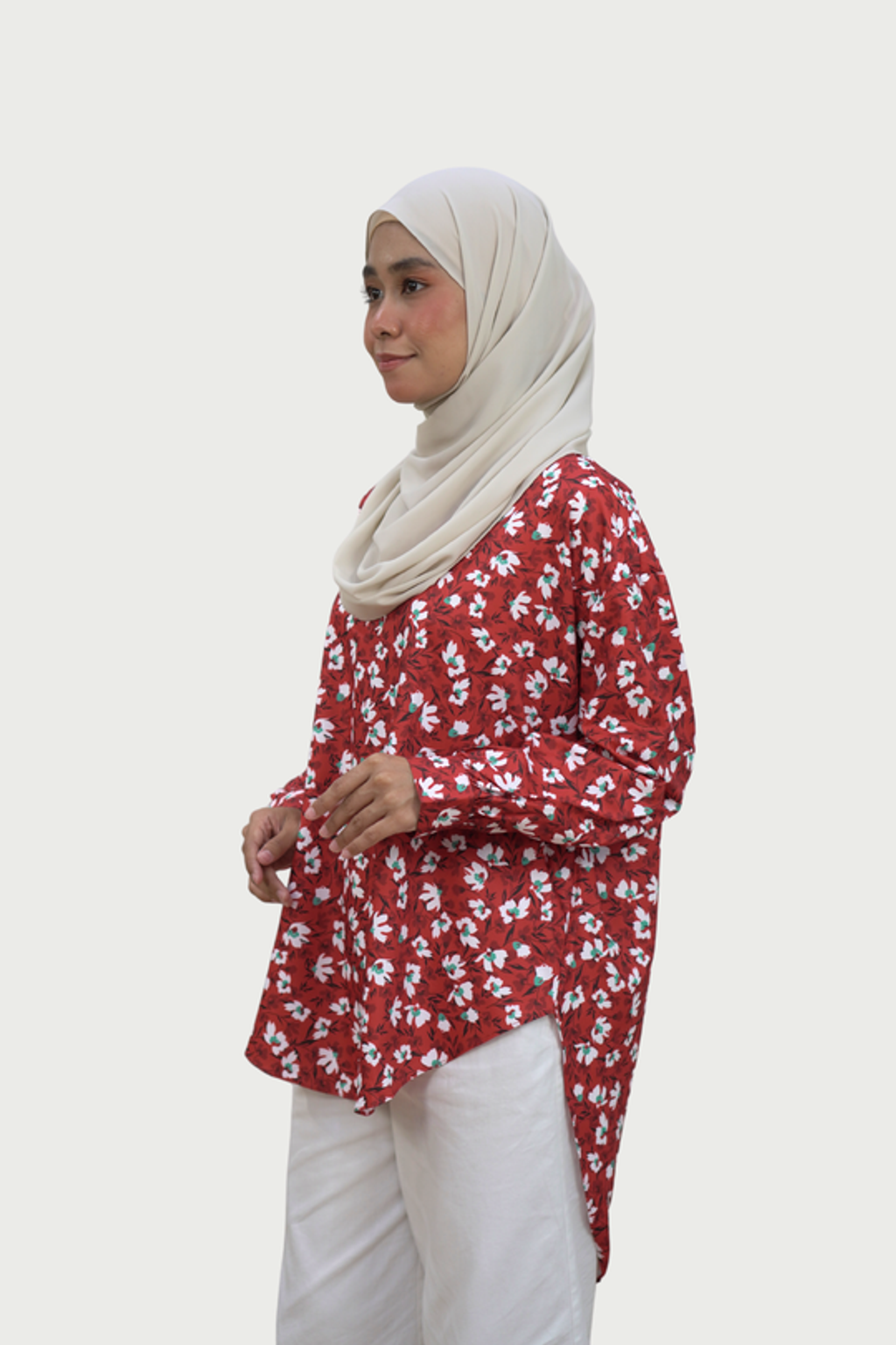 FLORAL RED