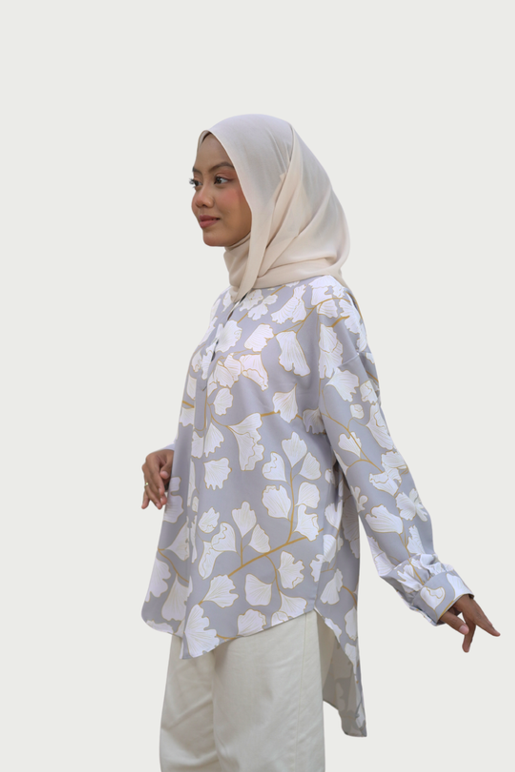 FLORAL GREY