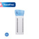 4-IN-1 TRAVEL DISPENSER BOTTLE BLUE