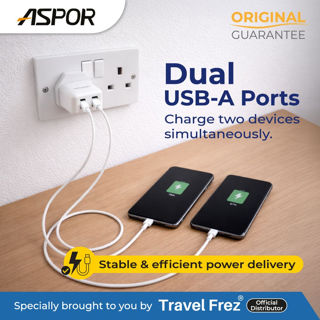 Aspor A829B 2.4A Charger_website pictures_FA_2