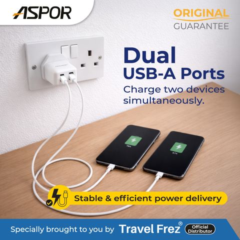 Aspor A829B 2.4A Charger_website pictures_FA_2