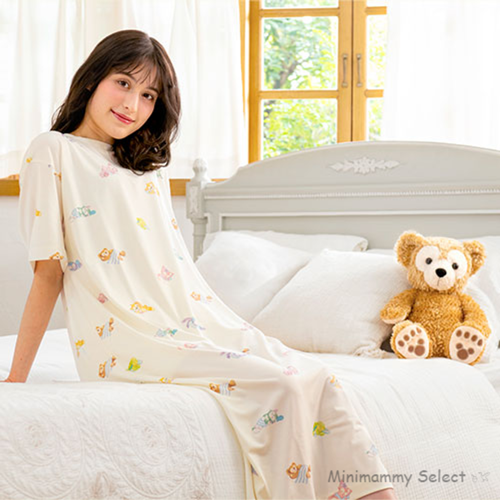 【東京迪士尼】TDS gelato pique聯名 Duffy&Friends 家居服 (2025_0617)-2 (1)