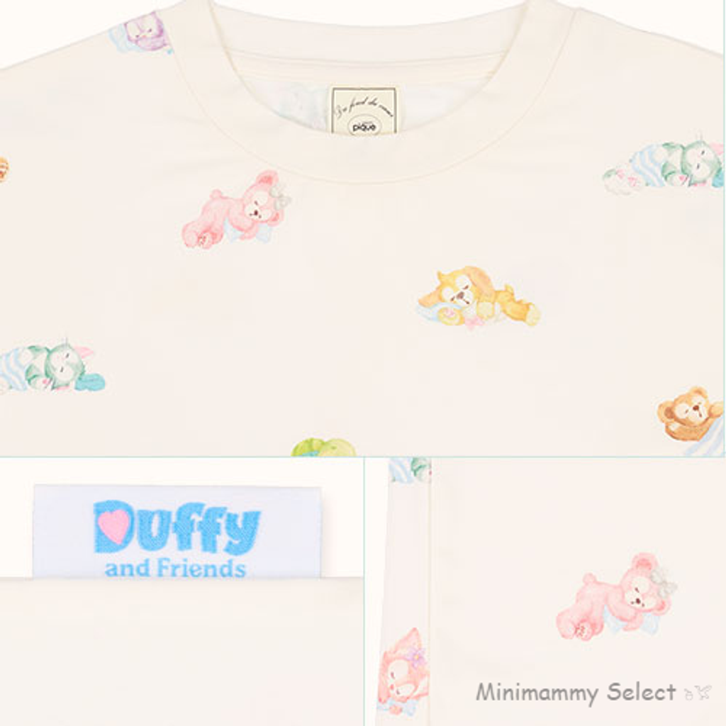 【東京迪士尼】TDS gelato pique聯名 Duffy&Friends 家居服 (2025_0617)-1 (1)