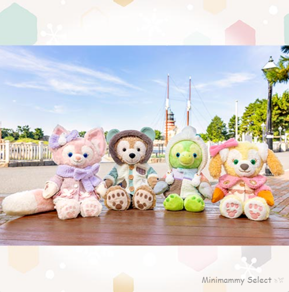【東京迪士尼】Duffy 達菲冬季系列 絨毛娃娃服裝(Linabell) (2025_1104)-3