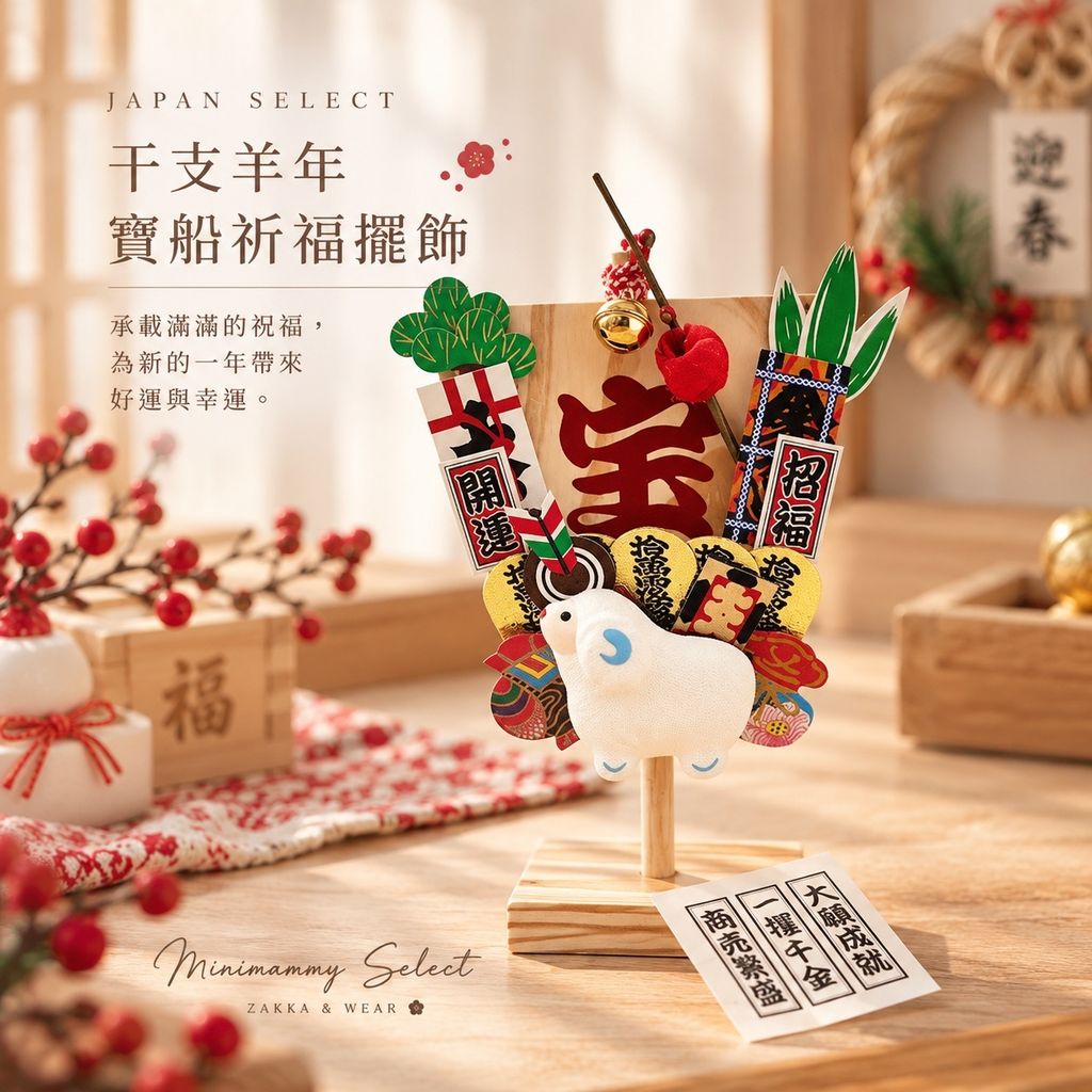 20261019_干支羊年寶船祈福擺飾