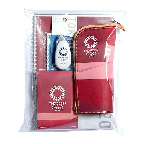 2020東京奧運_ 大人文具用品套裝 B款 (紫紅色)-