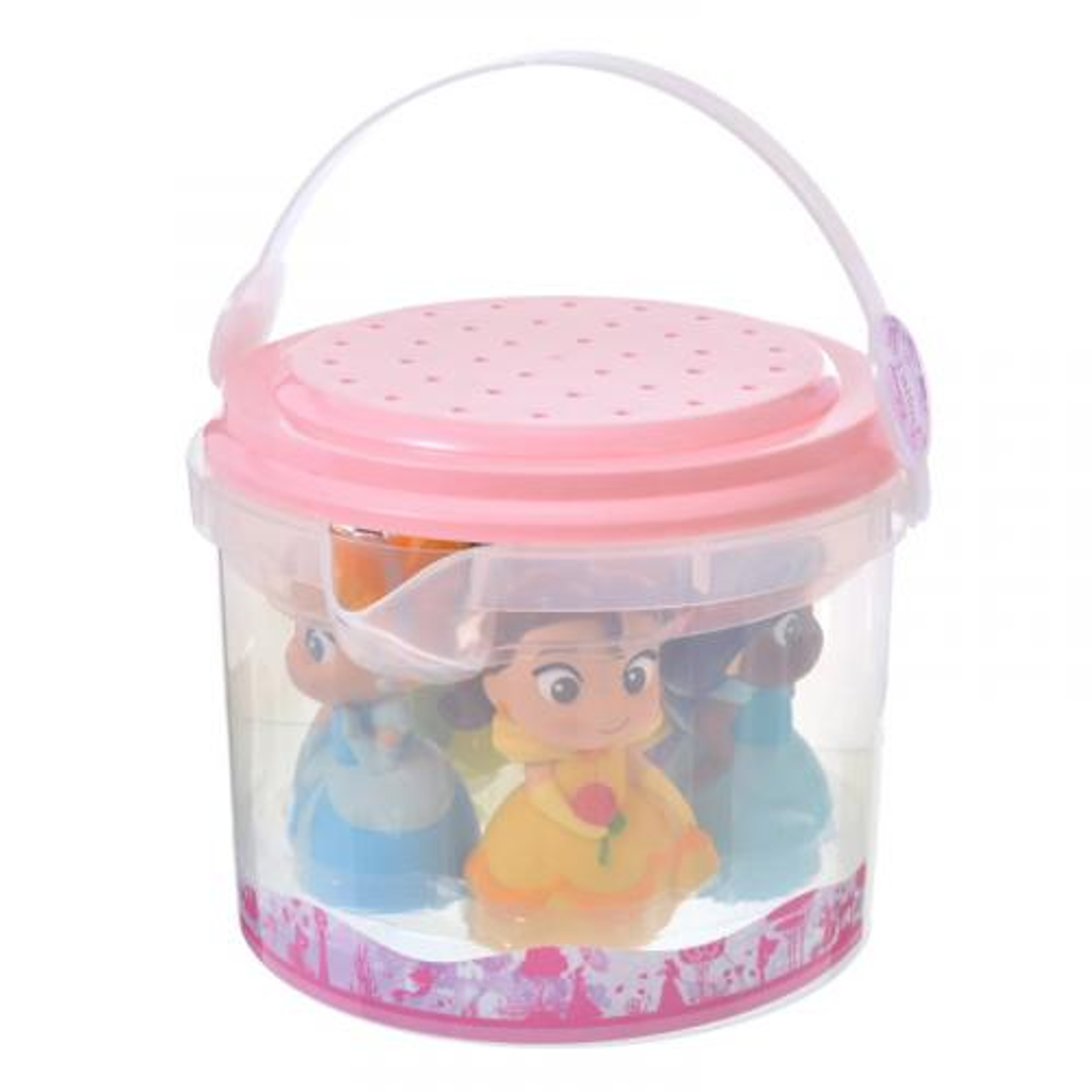 【迪士尼商店】Disney Store Q版迪士尼公主 洗澡玩具套組 _ 沙灘游泳玩具-6