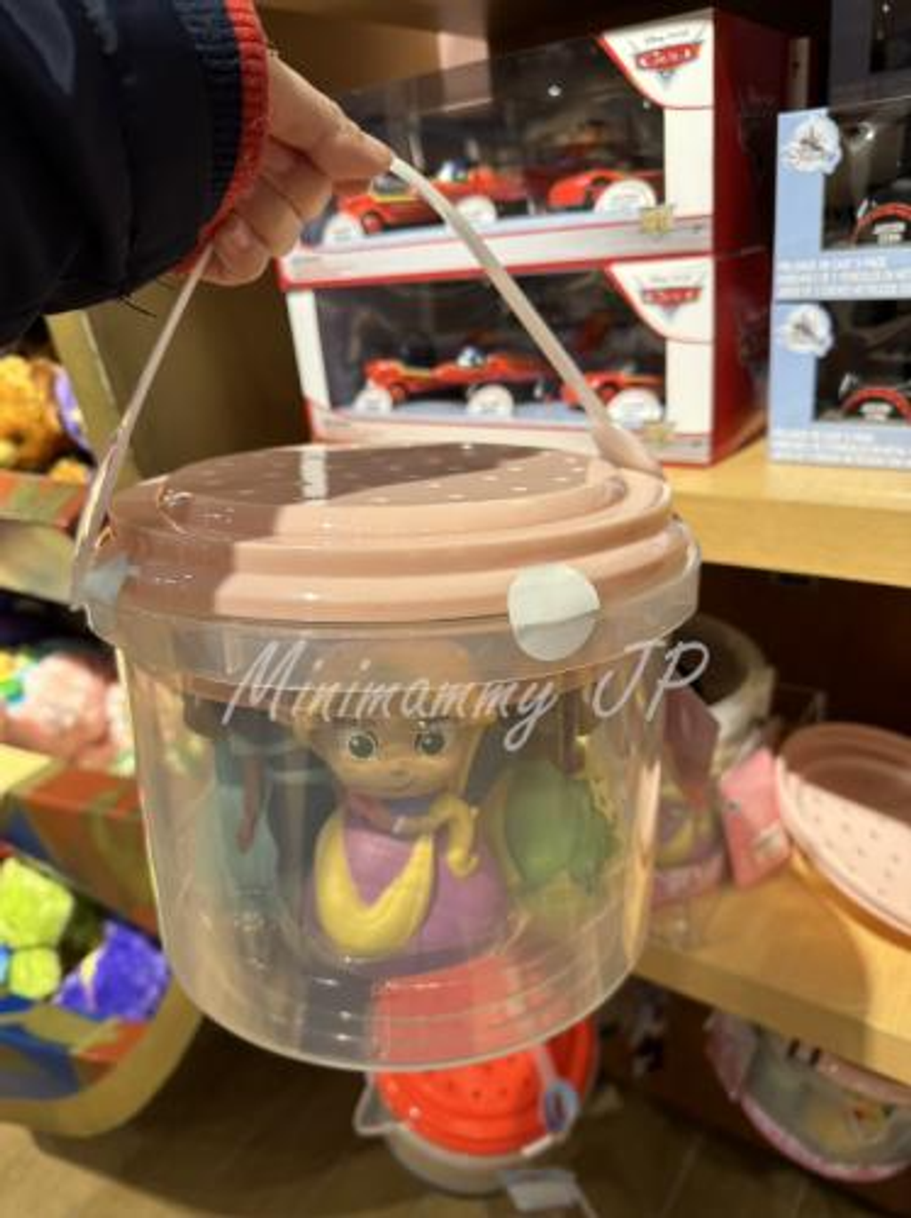 【迪士尼商店】Disney Store Q版迪士尼公主 洗澡玩具套組 _ 沙灘游泳玩具-