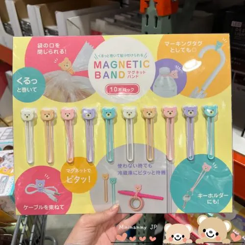 【日本COSTCO】熊熊便利束繩 10入-