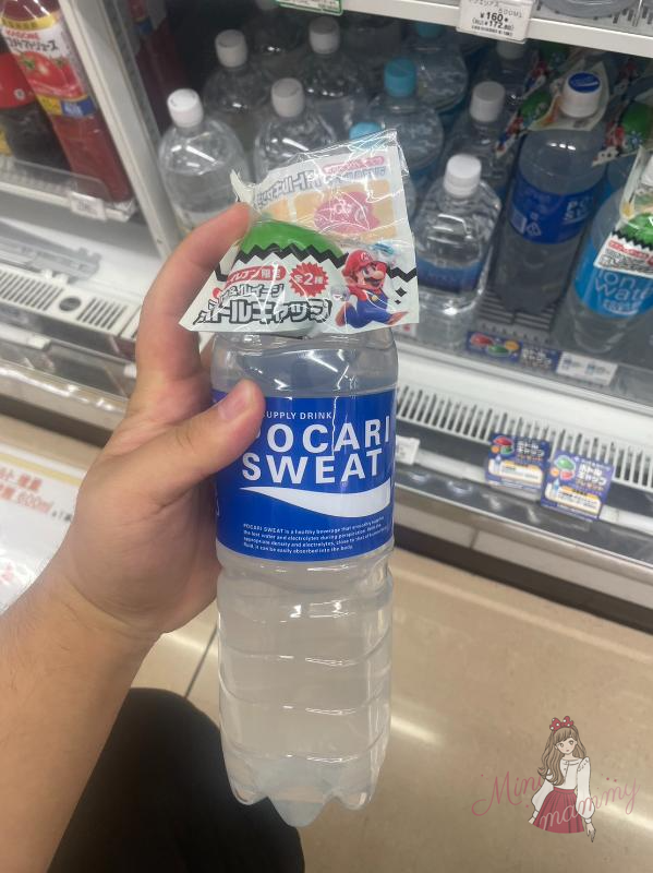 【7-11】日本小7超商限定 瑪利歐造型帽寶特瓶蓋-1
