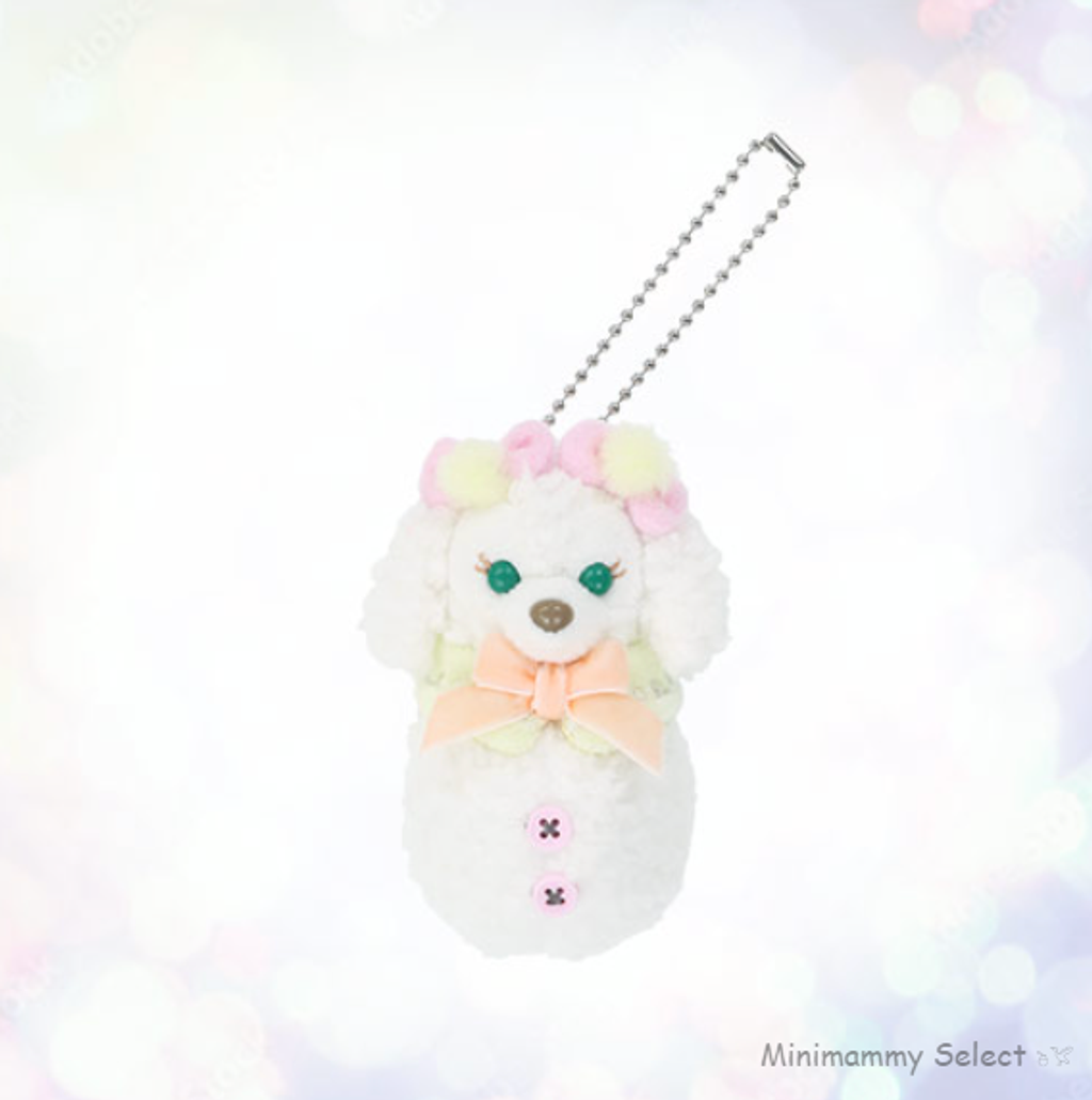 【東京迪士尼】Duffy 達菲冬季系列 絨毛吊飾(雪人_CookieAnn_可琦安) (2025_1104)-