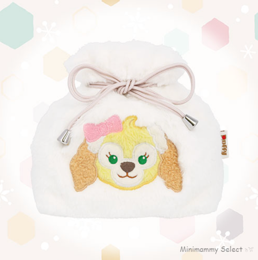 【東京迪士尼】Duffy 達菲冬季系列 束口袋(CookieAnn_可琦安) (2025_1104)-