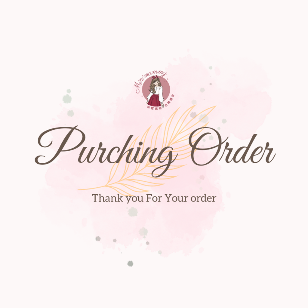 thank you for your order