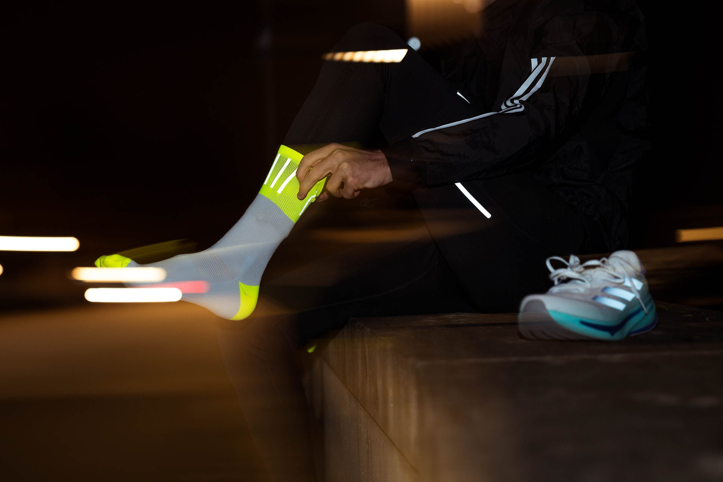 環保跑步機能襪 EVOLUTION ZUCCHERO CORAL 03